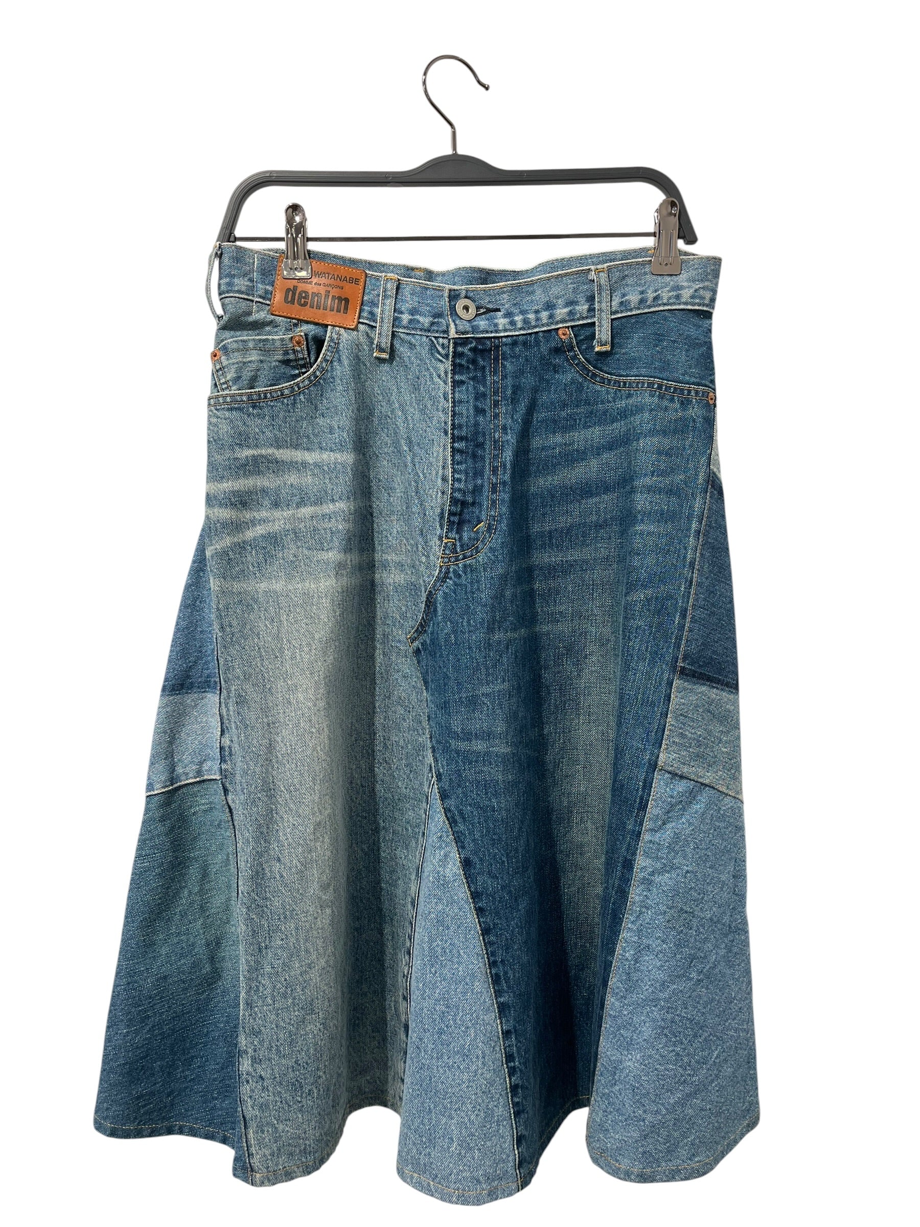 JUNYA WATANABE COMME des GARCONS/Long Skirt/M/Denim/IDG/XE-S009 view 1