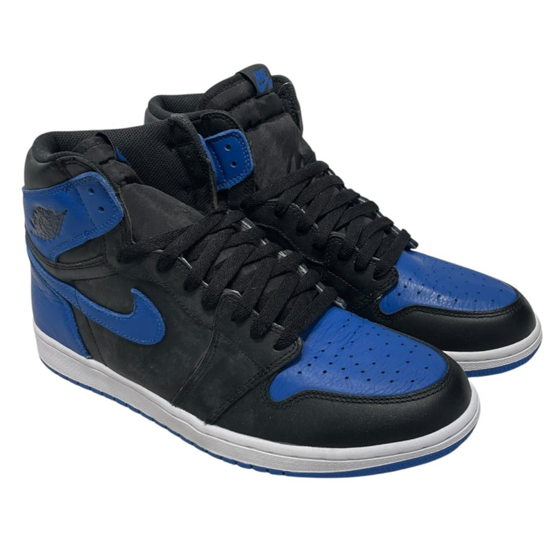 NIKE/Hi-Sneakers/US 12/Leather/RED/JORDAN 1 BLACK TOE 2016