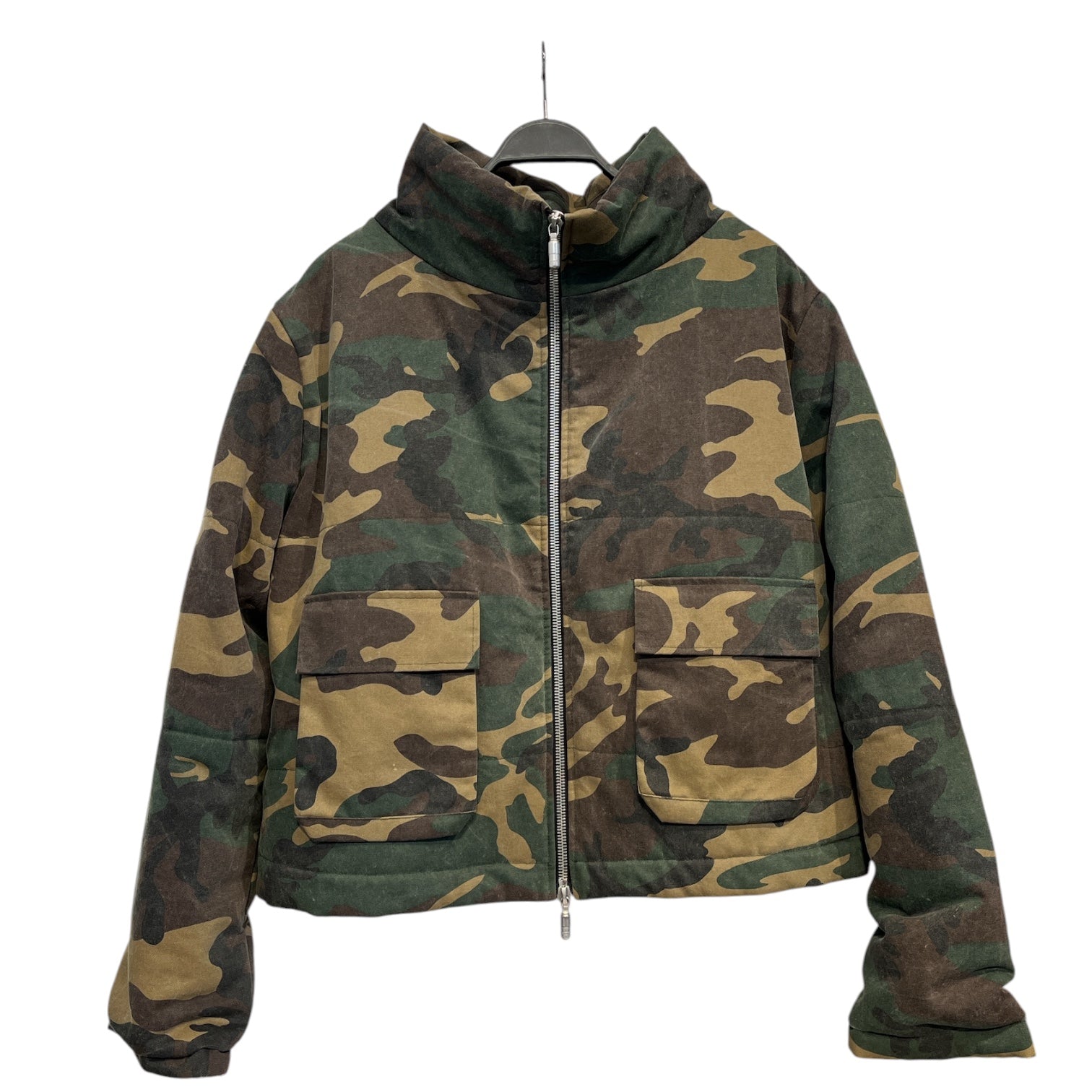 RHUDE/Puffer Jkt/L/GRN/camo puffer view 1