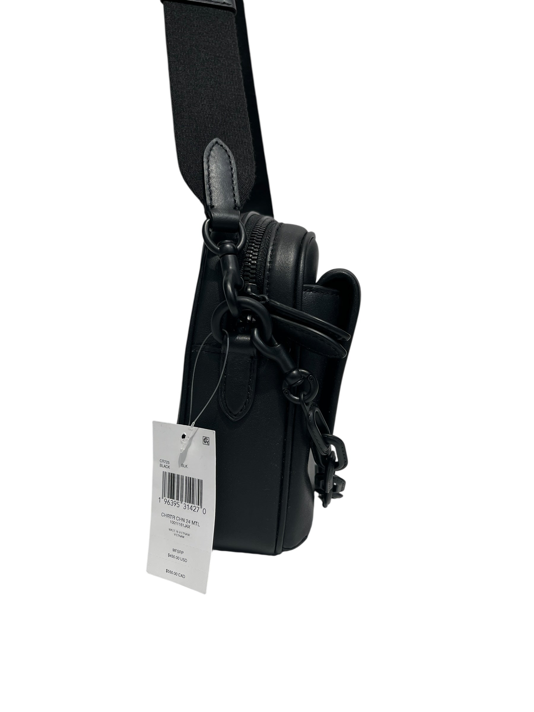 COACH/Cross Body Bag/Leather/BLK/ view 3
