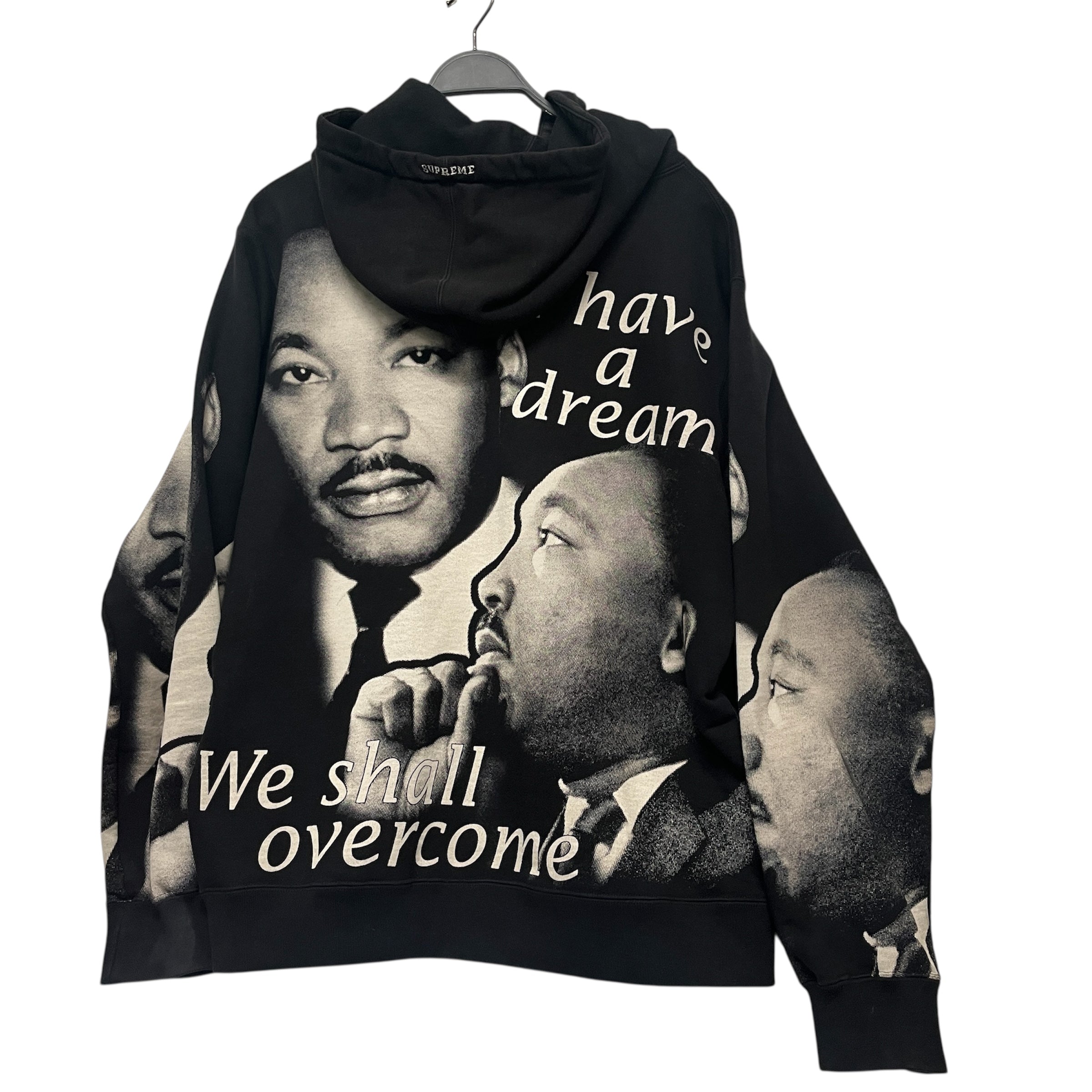 Supreme/Hoodie/L/All Over Print/Cotton/BLK/MLK I have dream view 2