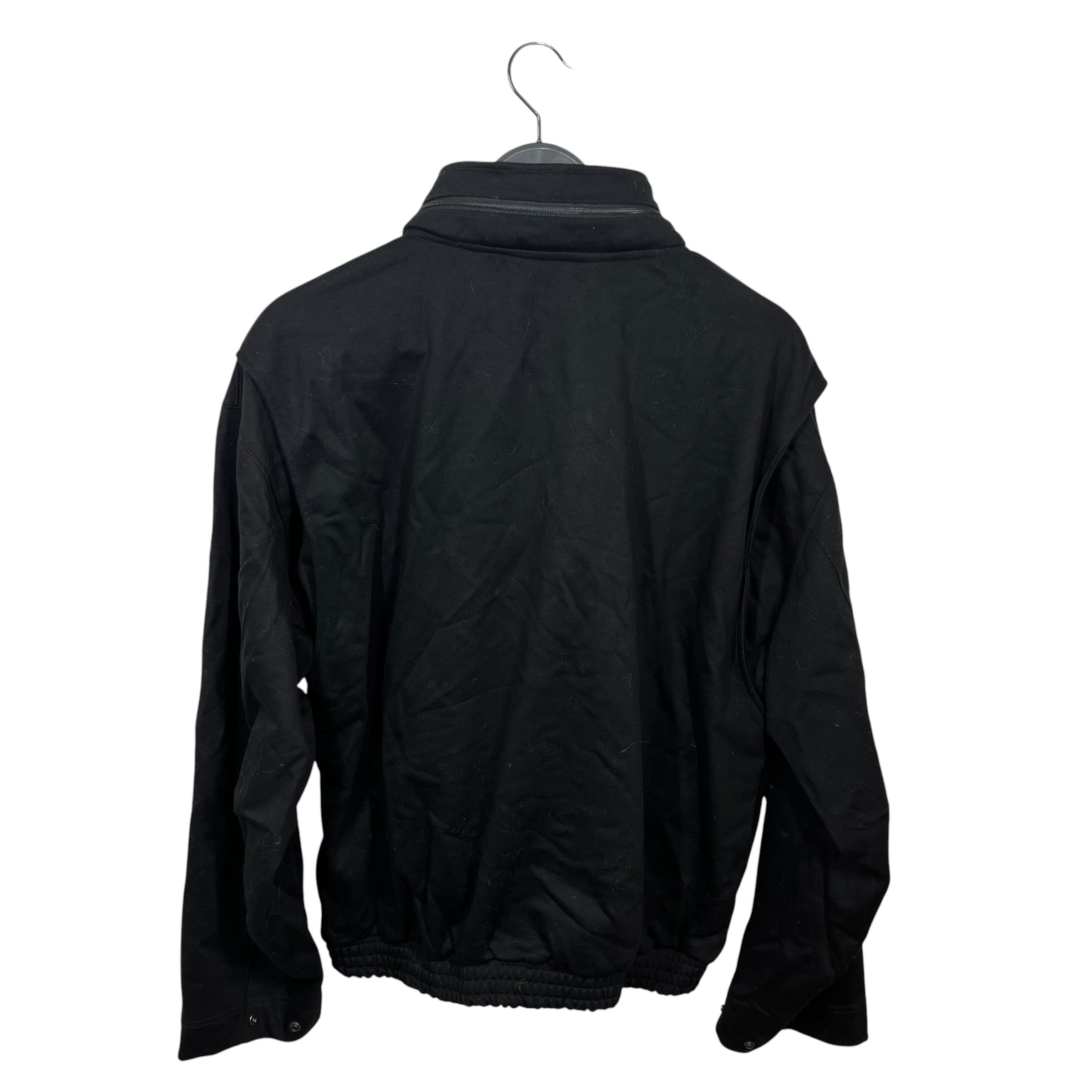 N.HOOLYWOOD/Jacket/38/Cotton/BLK/LEATHER ZIPPER PULL view 2