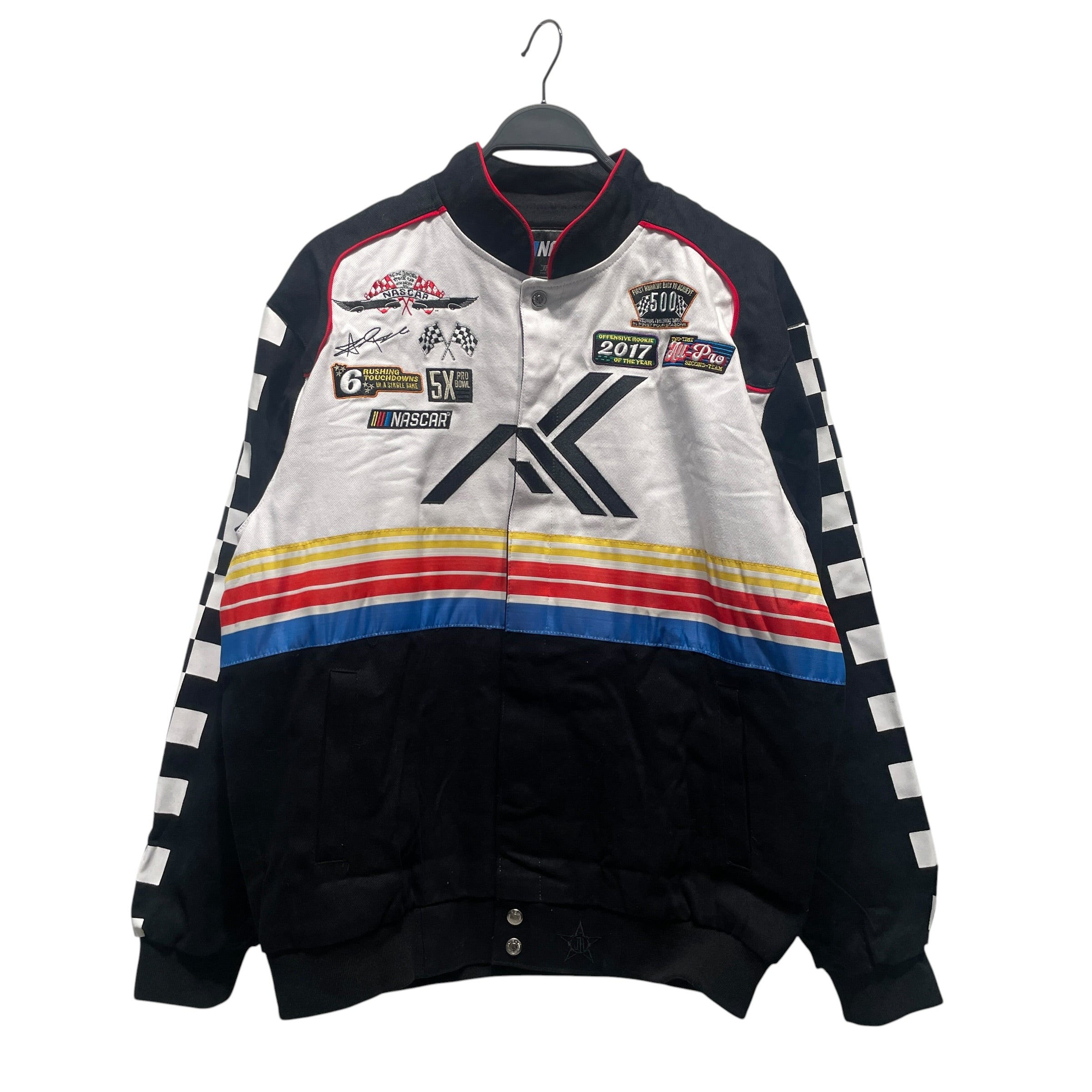 NASCAR/Riders Jkt (S)/L/Cotton/WHT/ view 1