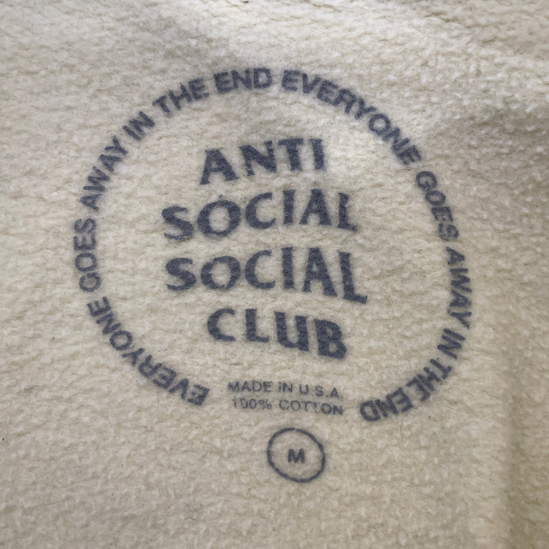 Anti Social Social Club/Hoodie/M/Cotton/YEL/