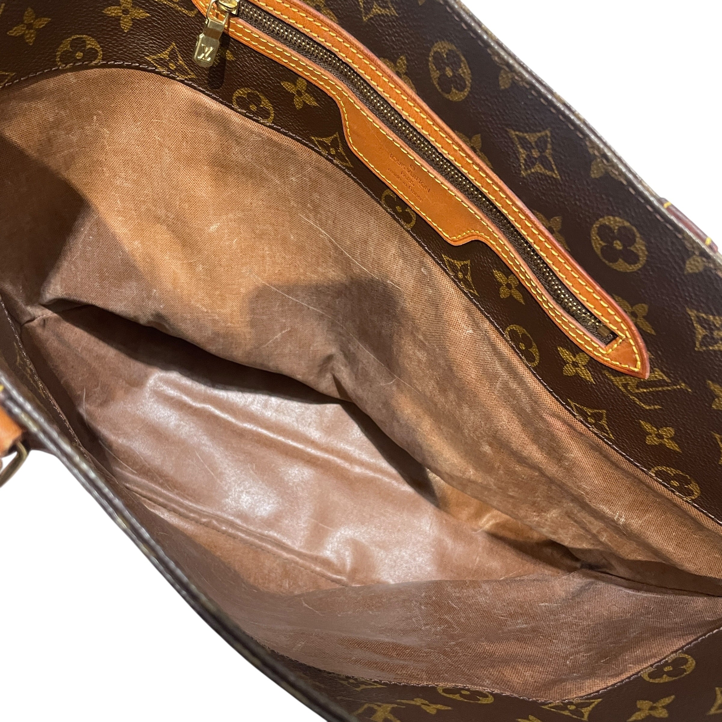 LOUIS VUITTON/Tote Bag/Monogram/Leather/BRW/Louis Vuitton Monogram Sac view 3