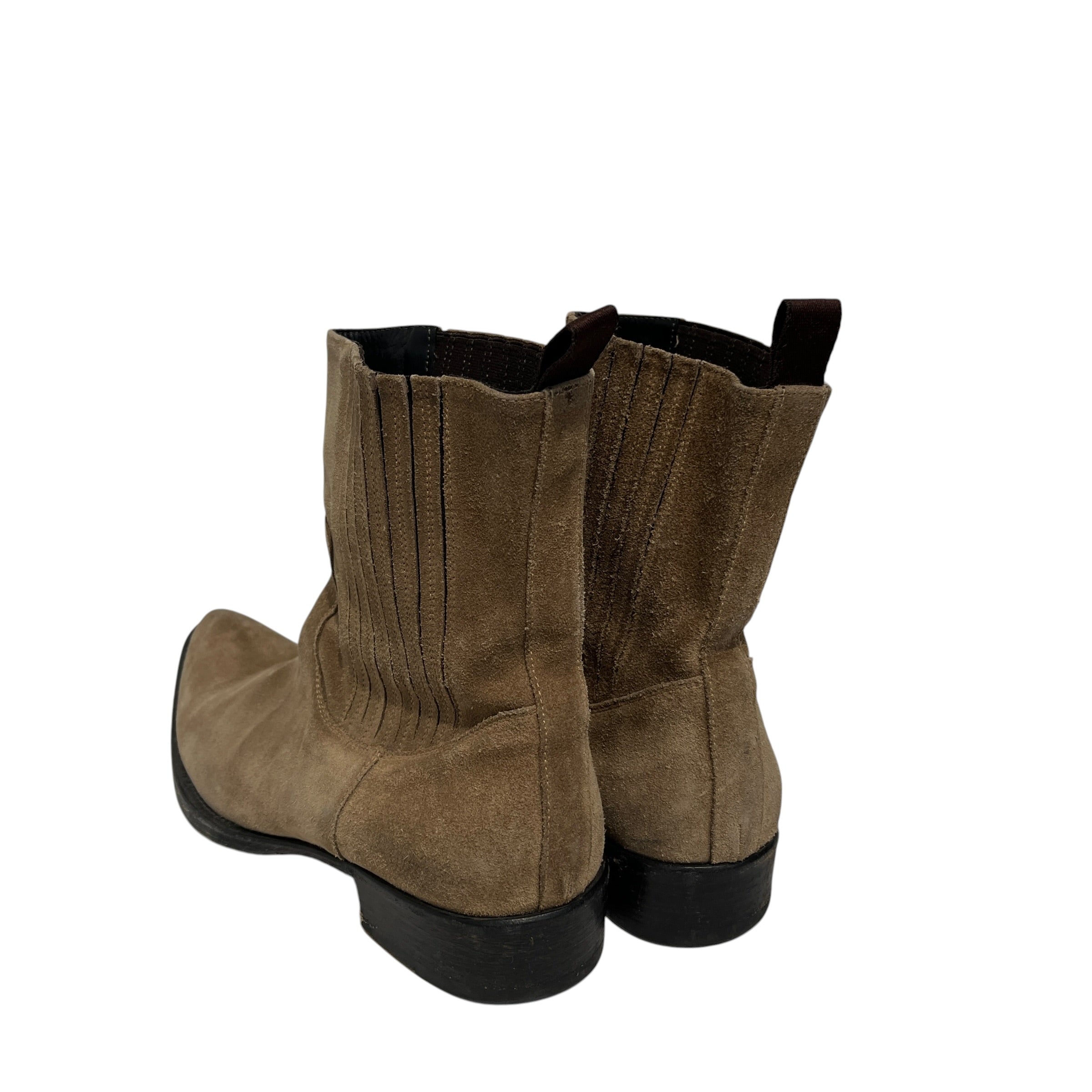 BUTTERO/Boots/US 10/Suede/BEG/Cowboy Chelsea view 2