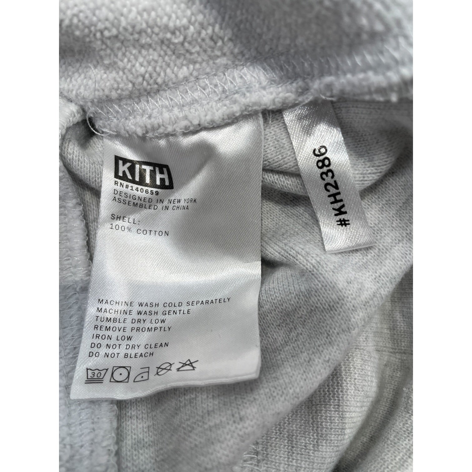 KITH/Hoodie/XS/Cotton/GRY/Embroidered view 5