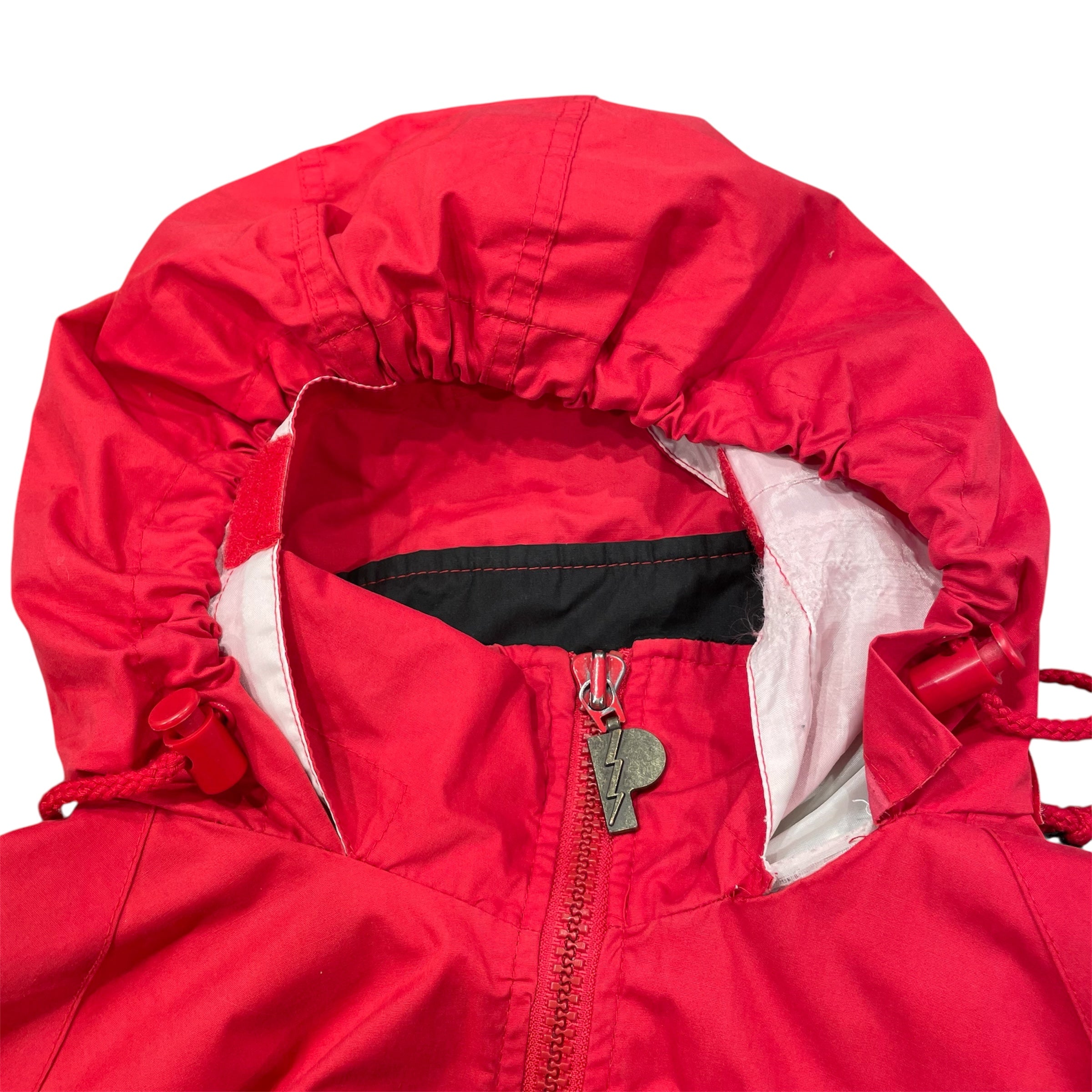 Vintage/Windbreaker/M/Nylon/RED/Chicago Bull Pro Layer Windbreaker view 5
