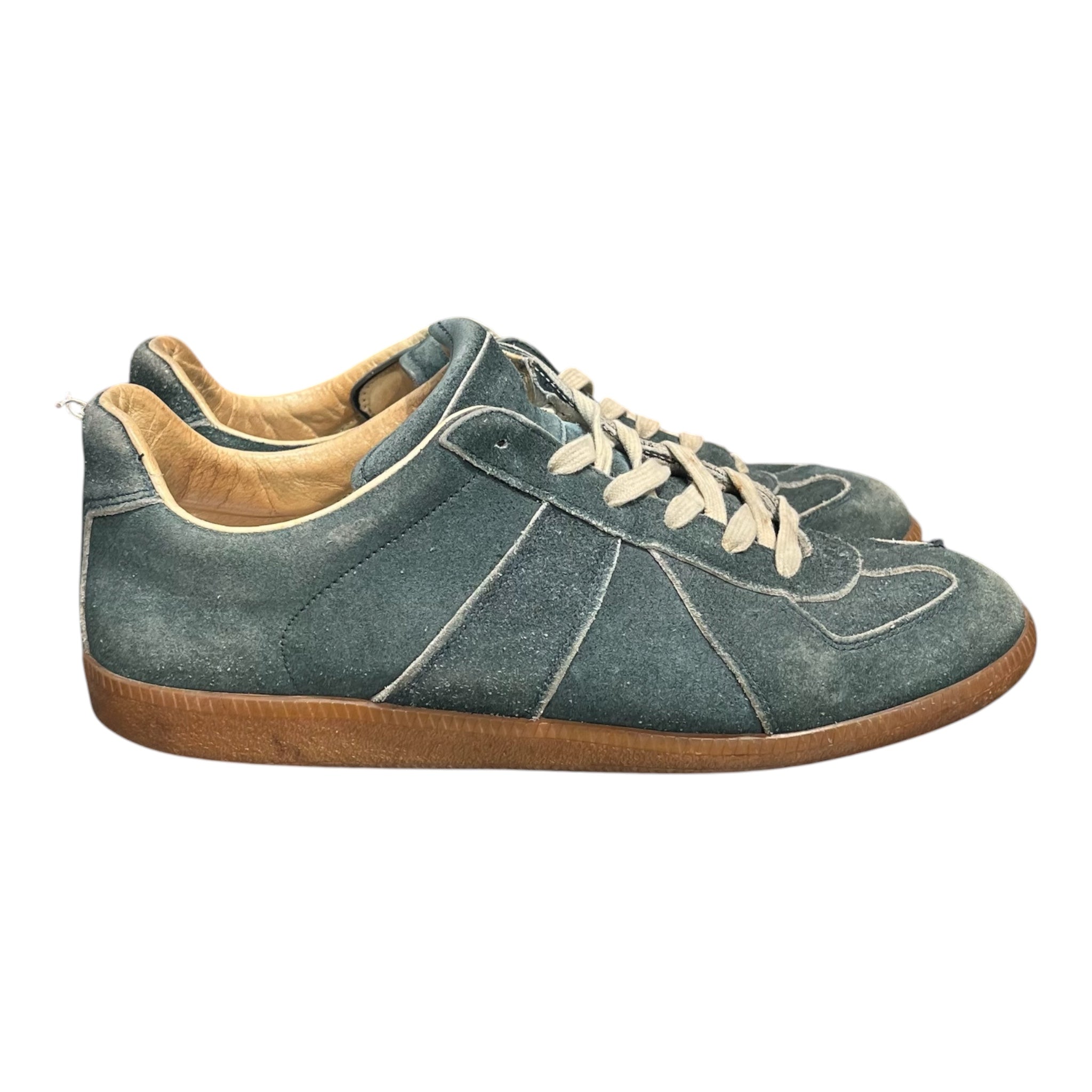 Maison Margiela/Low-Sneakers/EU 42/Suede/GRN/REPLICA 22 CLASSIC GUM SOLE view 2