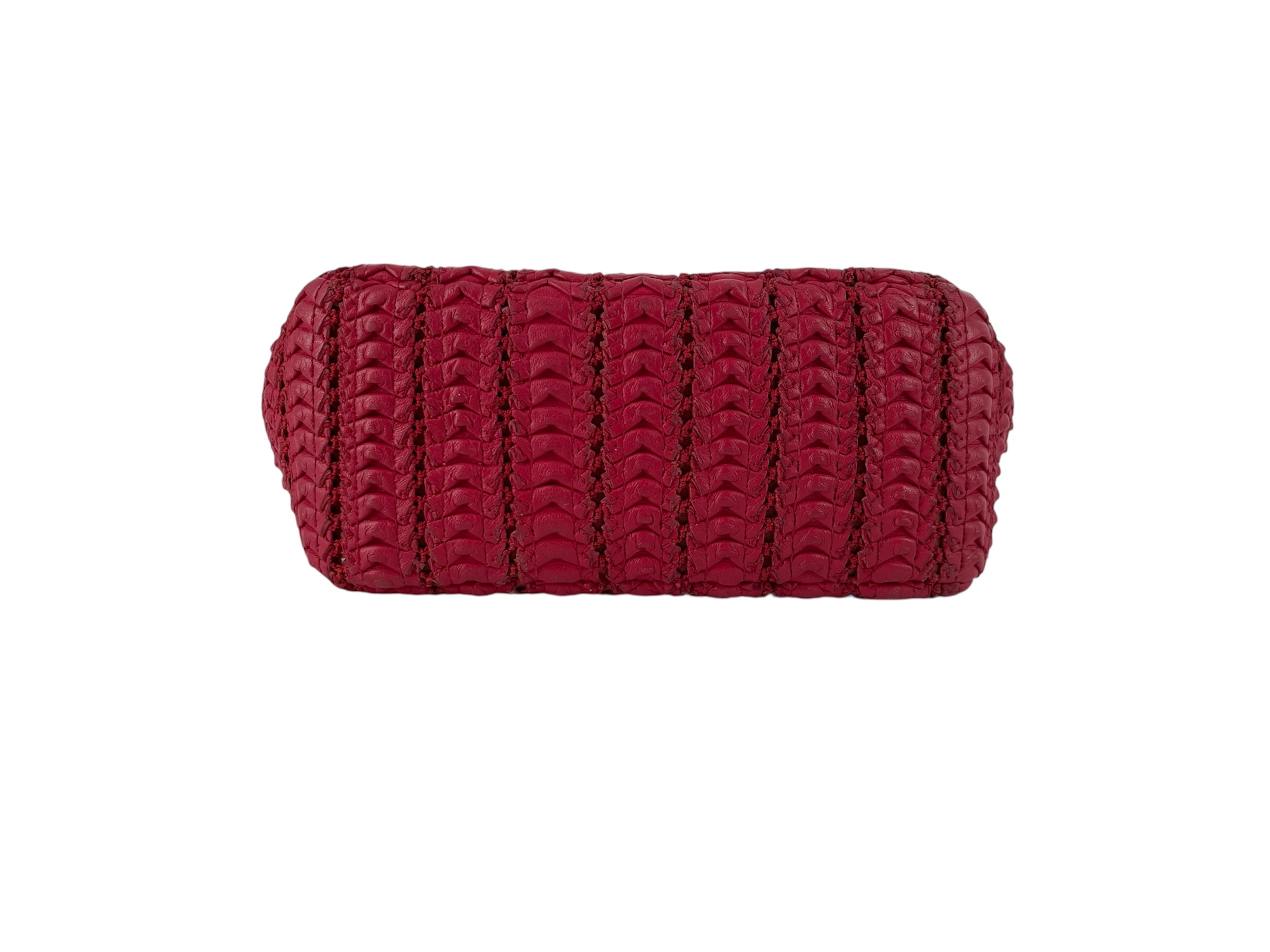CHANEL/Cross Body Bag/Leather/RED/21812751 view 3