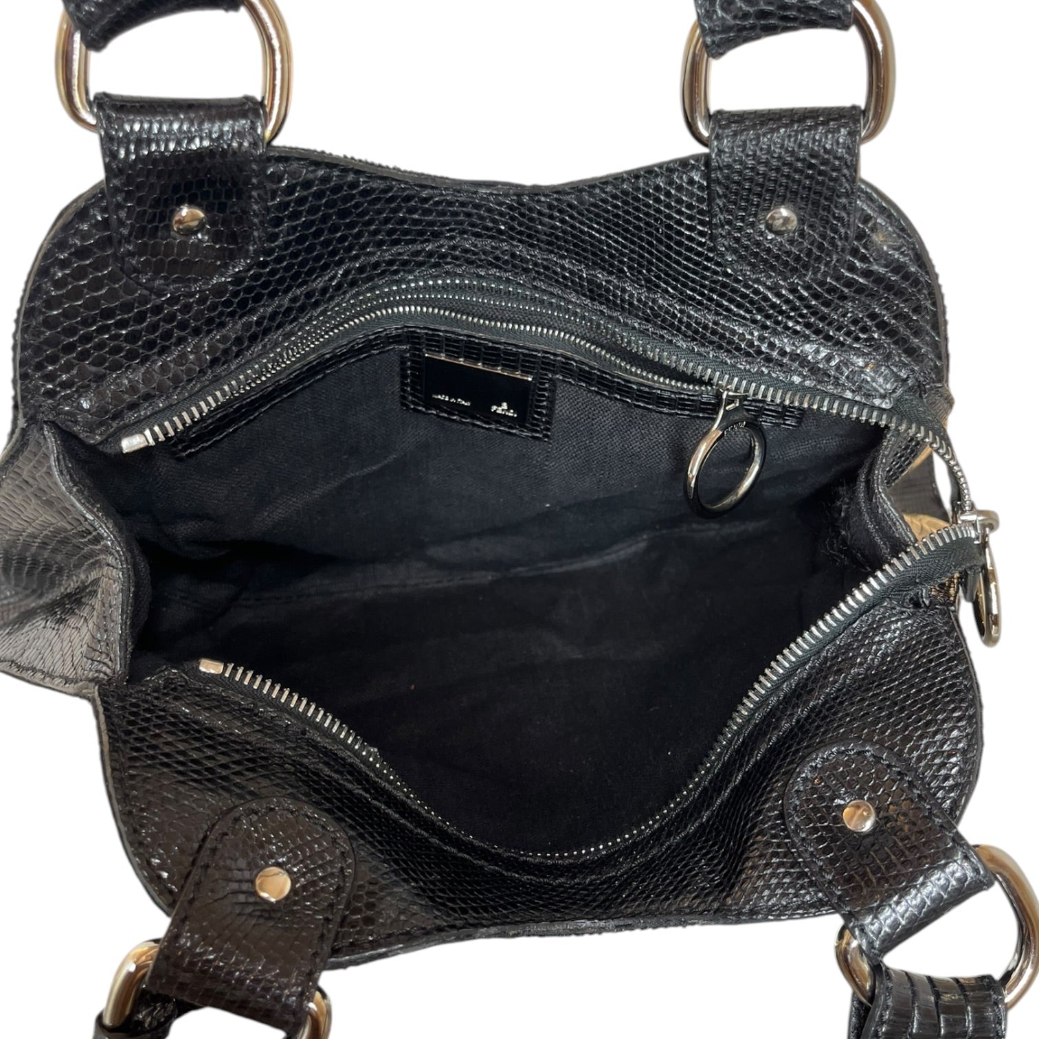 FENDI/Hand Bag/BLK/DEVIL TRAPEZOID BAG view 5