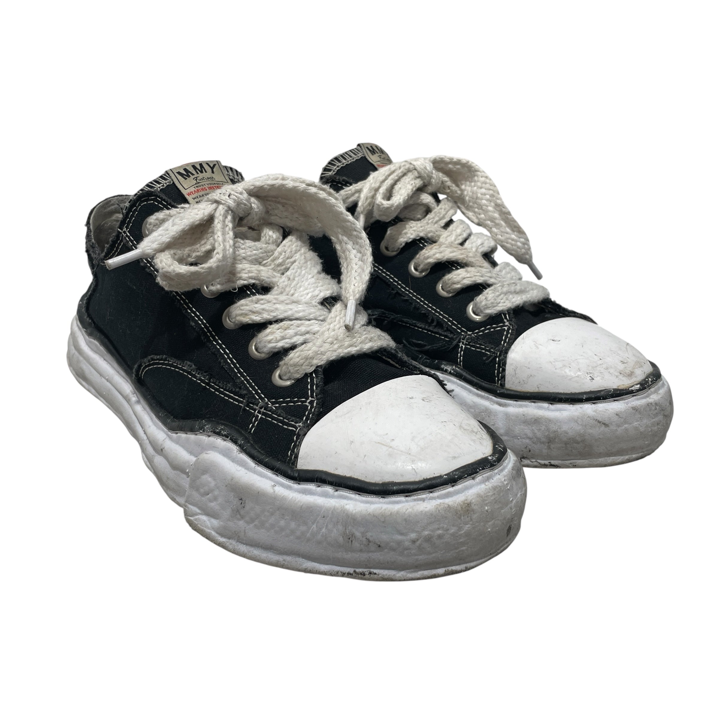 MIHARA YASUHIRO/Low-Sneakers/US 11/Cotton/BLK/peterson 23 view 1