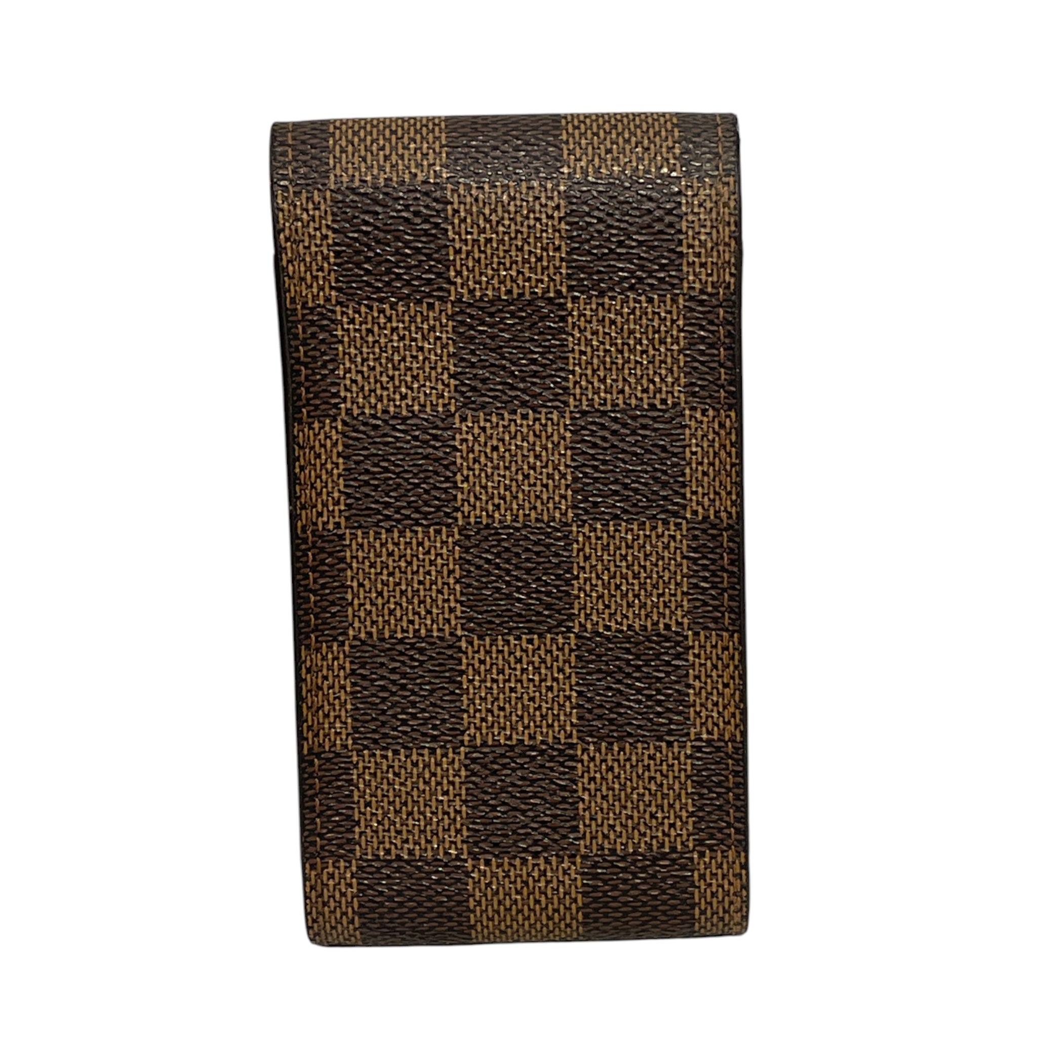 LOUIS VUITTON/Plaid/Leather/BRW/CIGARETTE HOLDER, BTB84YG view 2