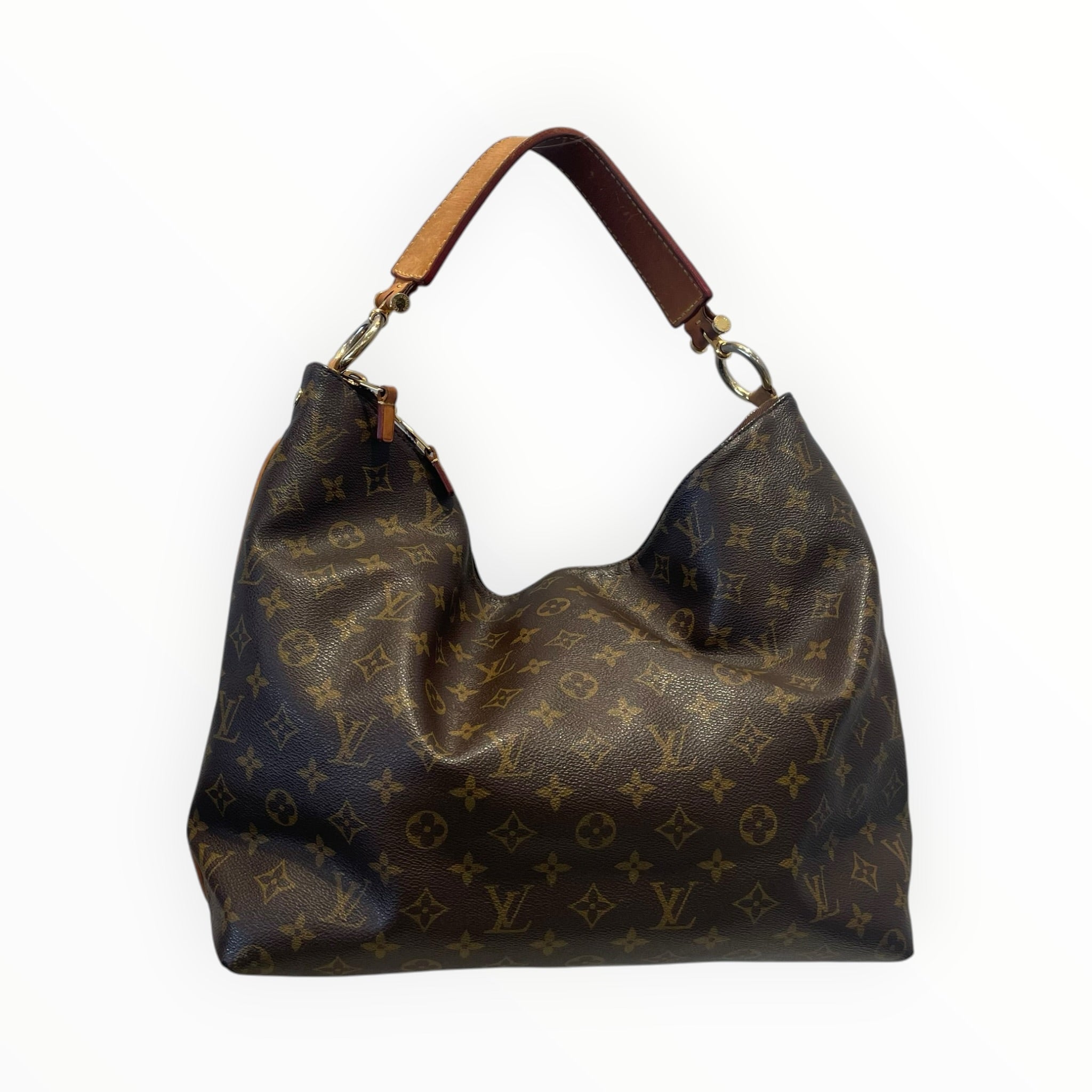 LOUIS VUITTON/Tote Bag/Leather/BRW/Sully PM view 1