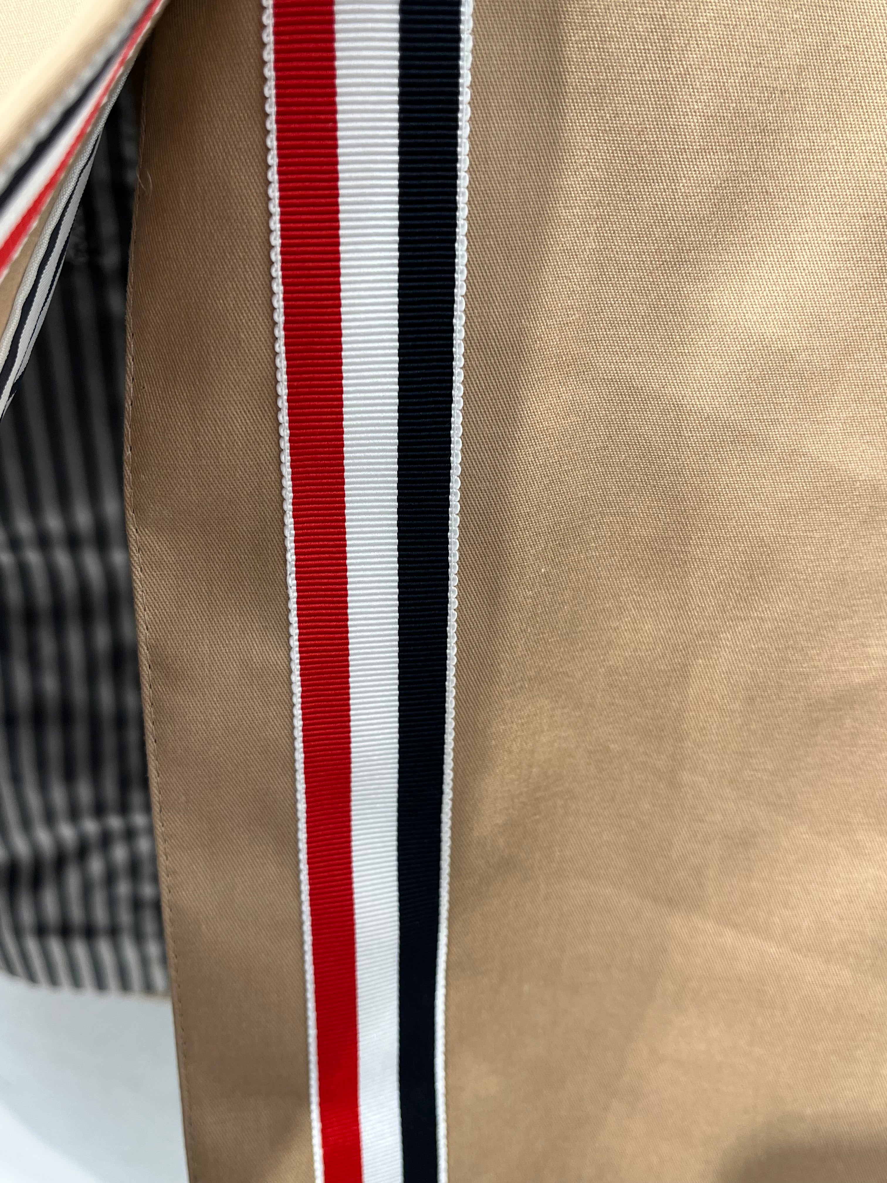 THOM BROWNE. NEW YORK/Tailored Jkt/2/Cotton/BEG/BAL COLLAR OVERCOAT MACKINTOSH view 6