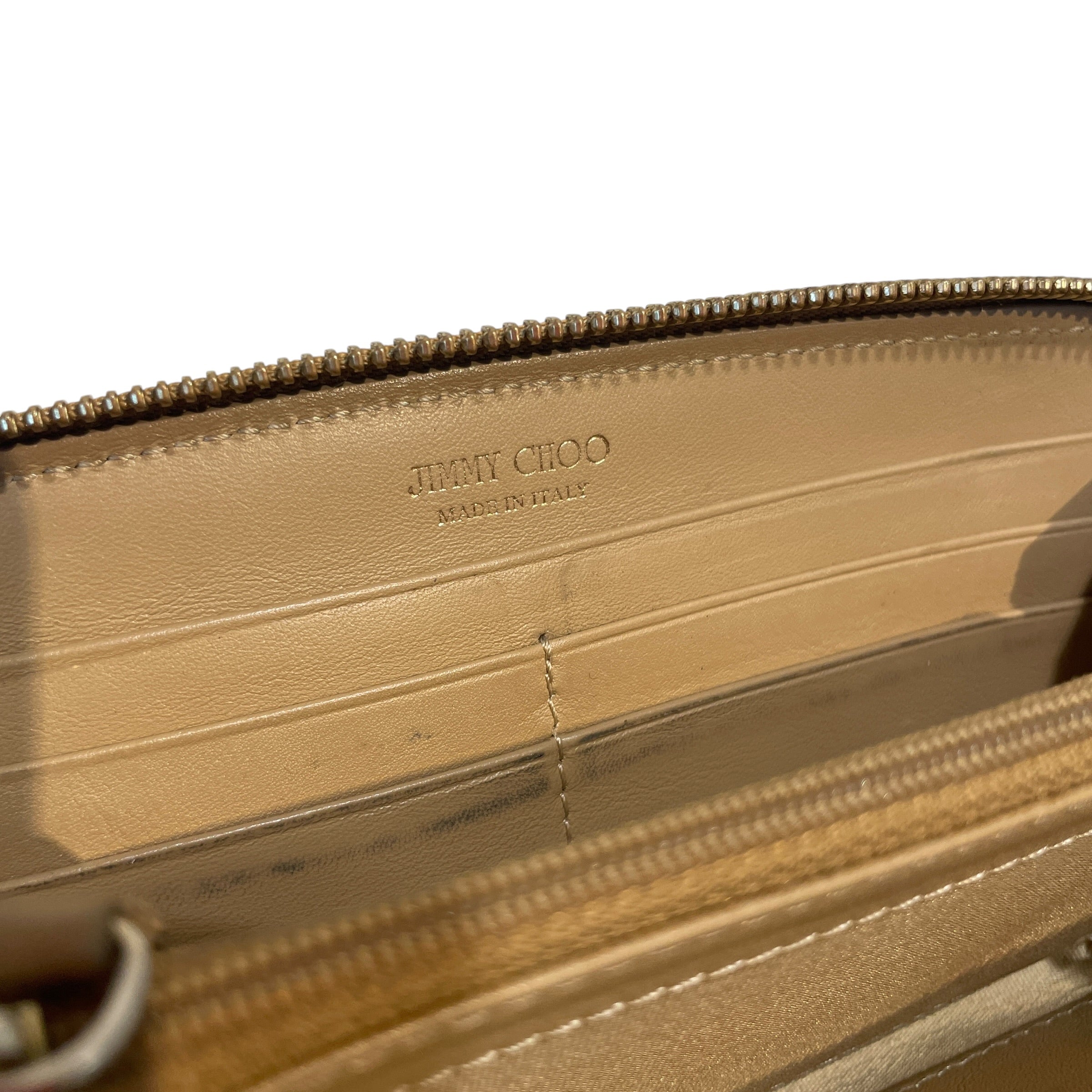 JIMMY CHOO/Wallet/Leather/GLD/L's/Star Studded Wallet view 6
