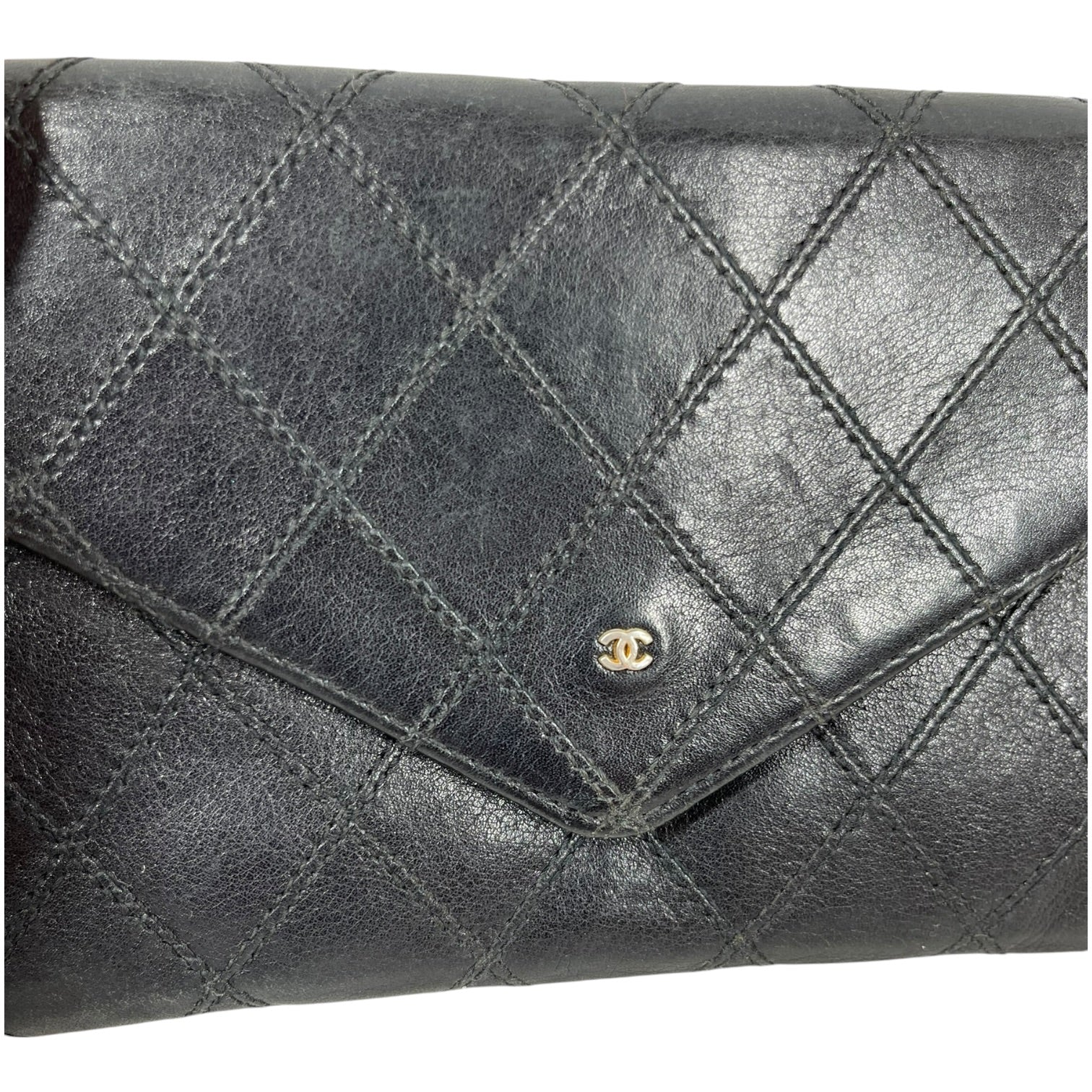 CHANEL/Long Wallet/Leather/BLK/MINI CC WALLET view 6