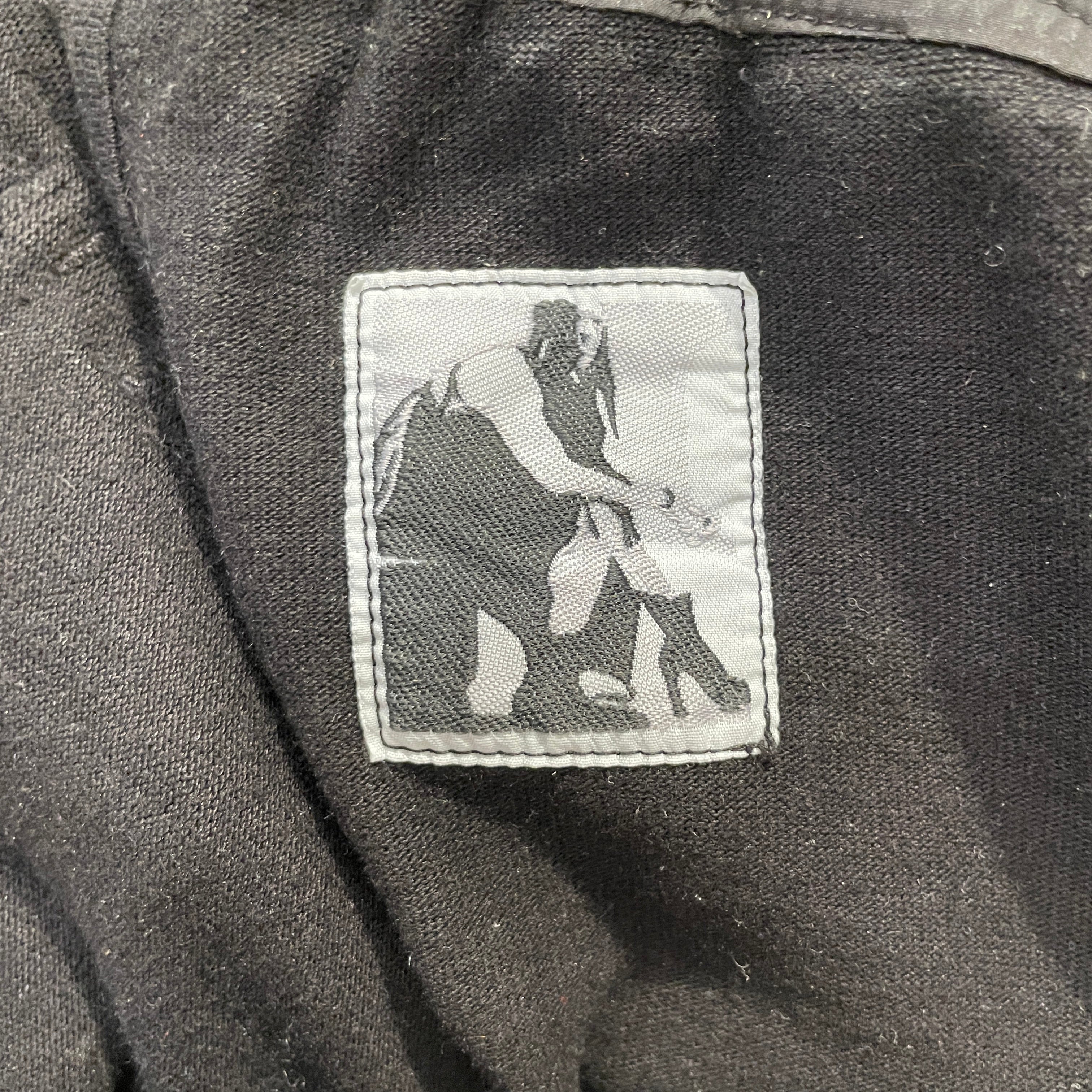 RICK OWENS DRKSHDW/Straight Pants/L/Cotton/BLK/CARGO SWEATS view 3