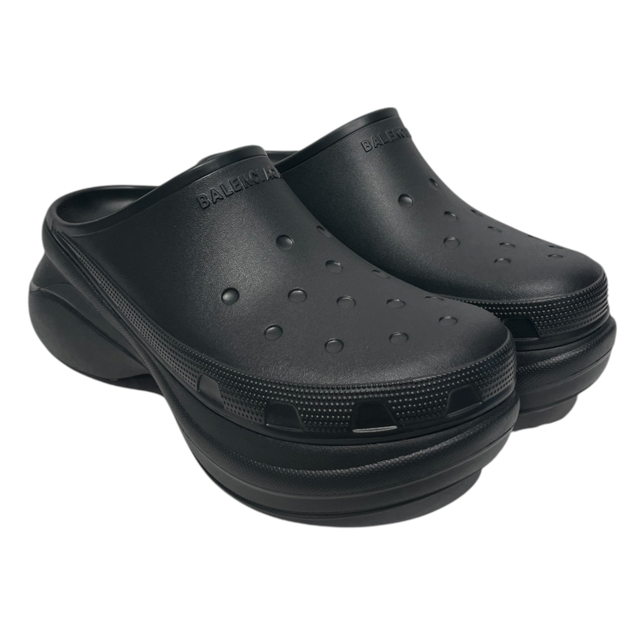 BALENCIAGA/crocs/Shoes/EU 46/BLK/ view 1