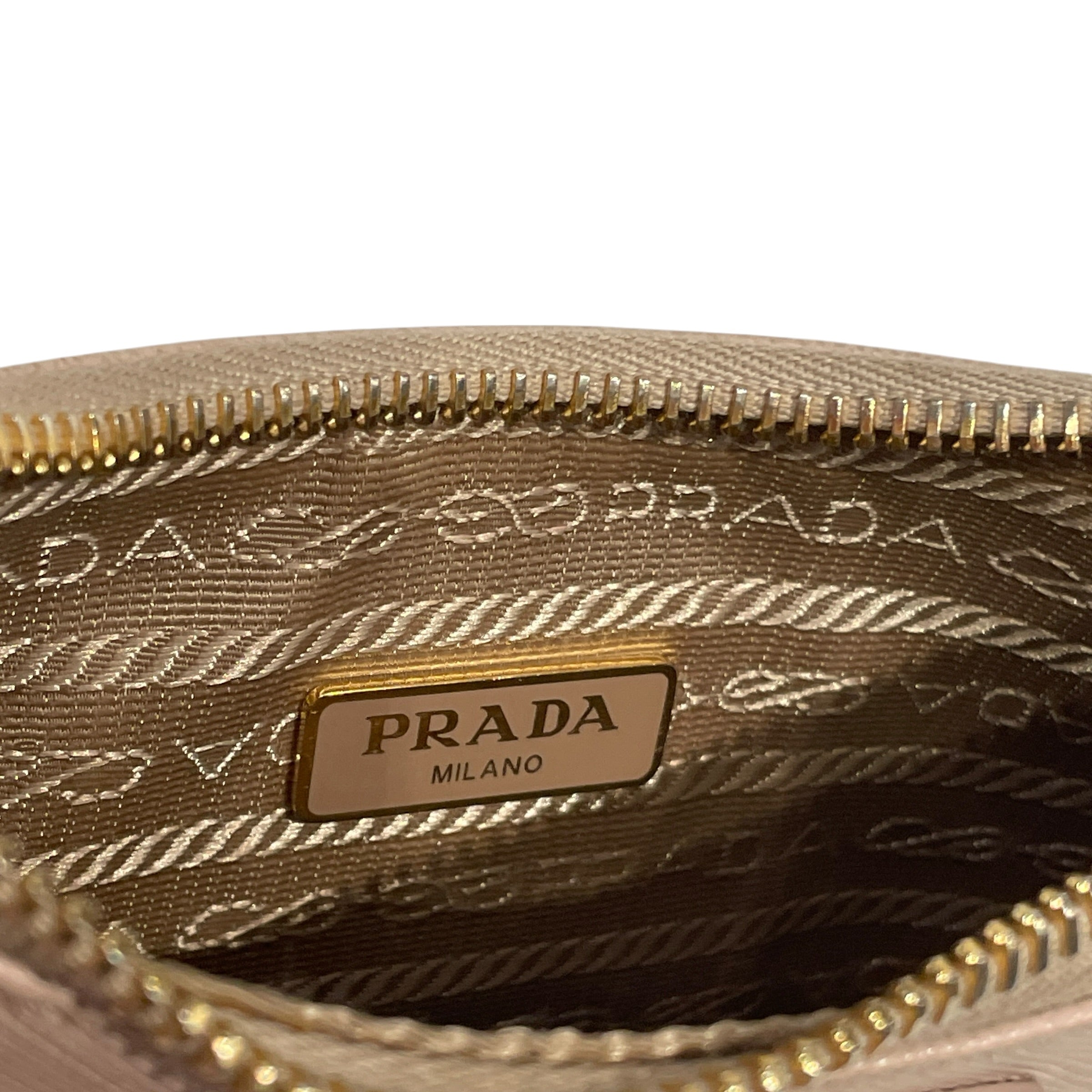 PRADA/Clutch Bag/Leather/PNK/SAFFIANO LEATHER RE- EDITION view 9