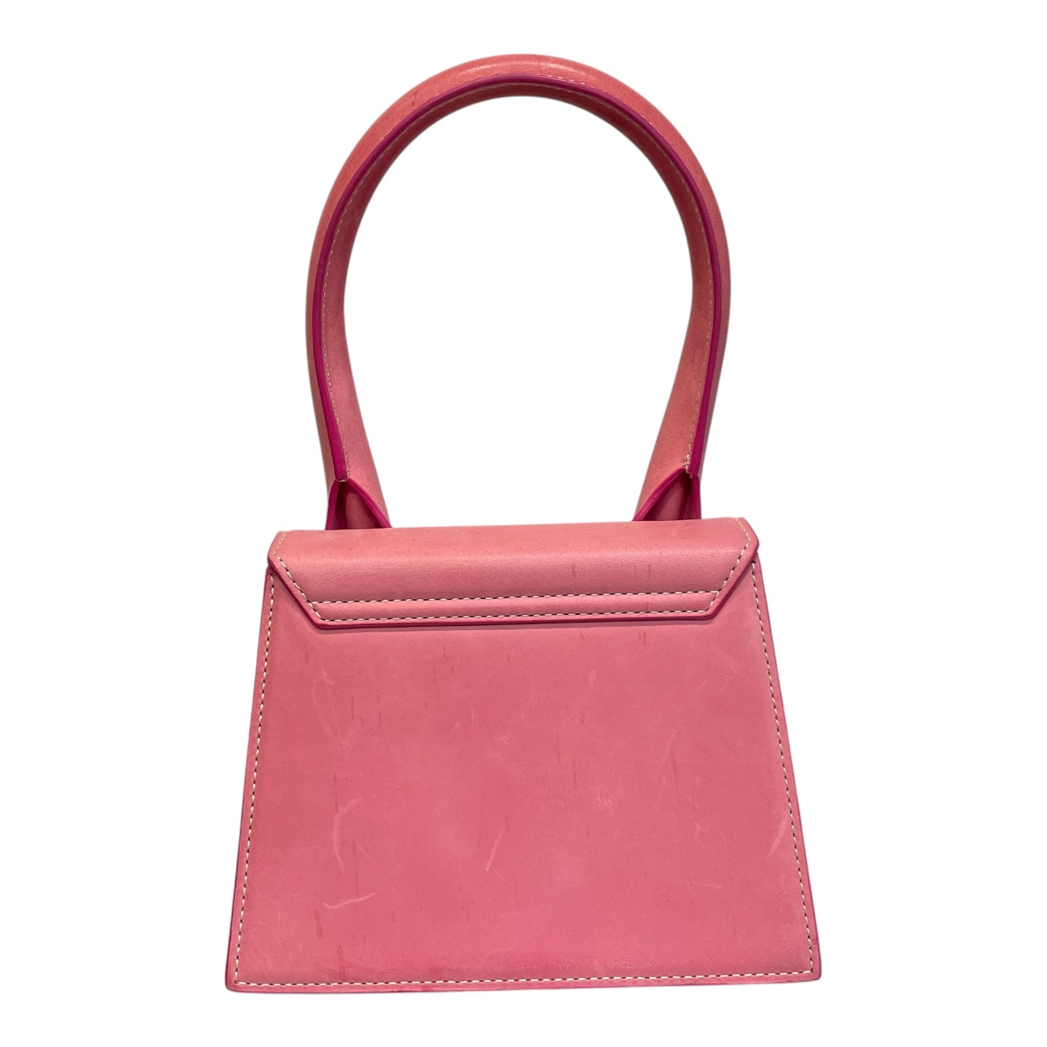 JACQUEMUS/Hand Bag/Leather/PNK/GOLD LOGO TOP HANDLE view 2