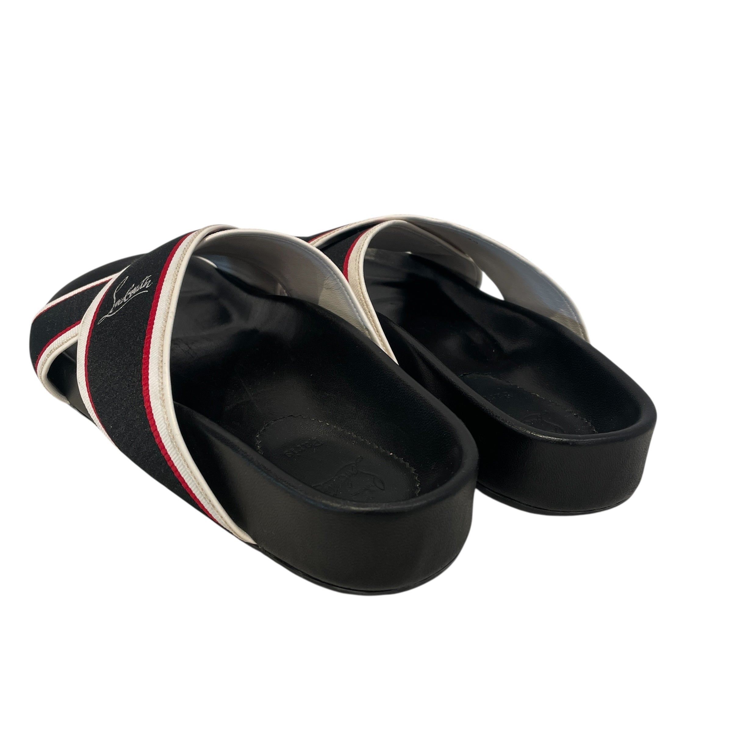 Christian Louboutin/Sandals/EU 40/Leather/BLK/ view 2