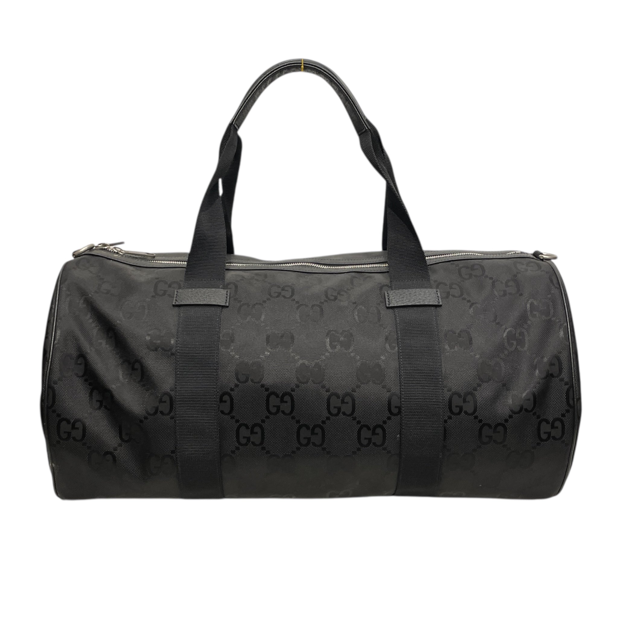 GUCCI/Luggage/Monogram/Polyester/BLK/MONO ZIP DUFFEL view 2