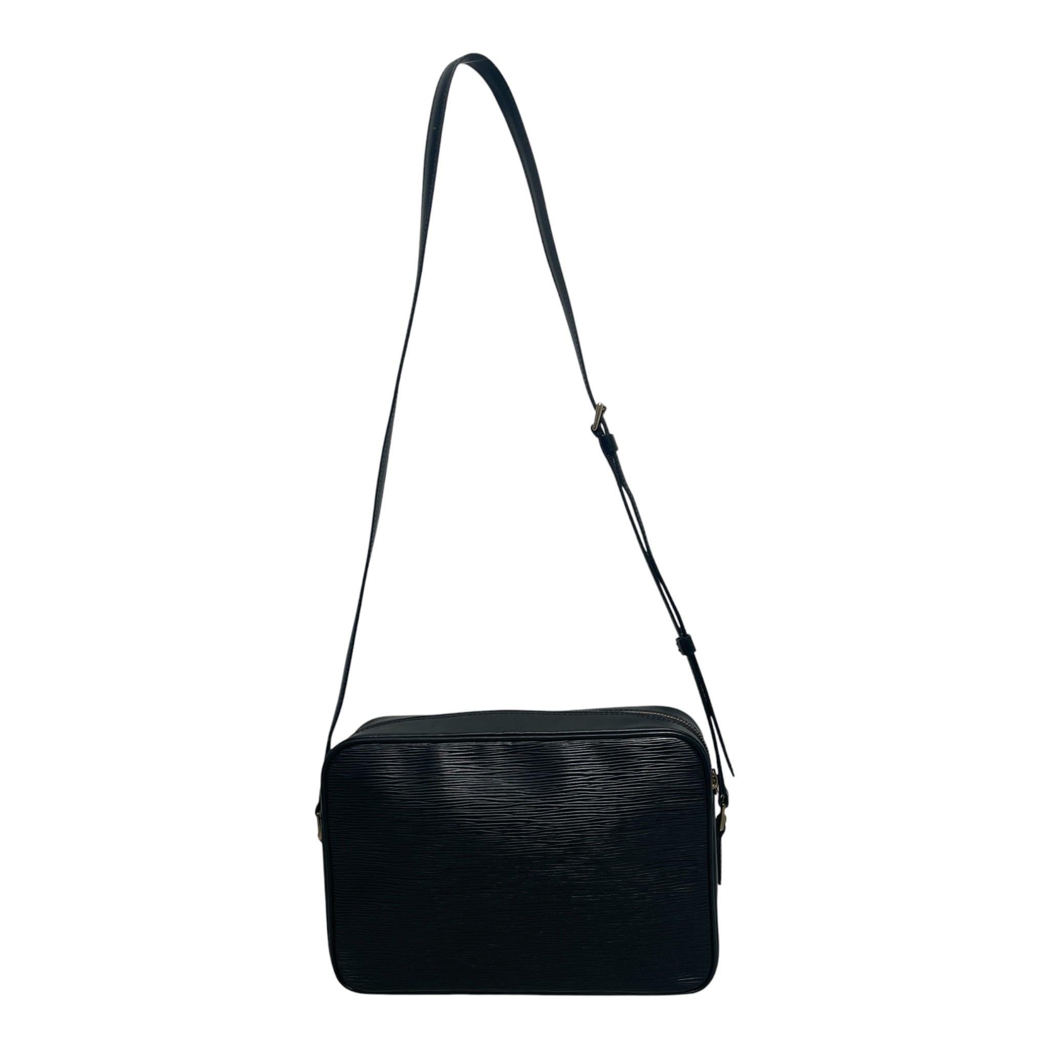 LOUIS VUITTON/Cross Body Bag/Leather/BLK/EPI TROCADERO CROSSBODY view 2