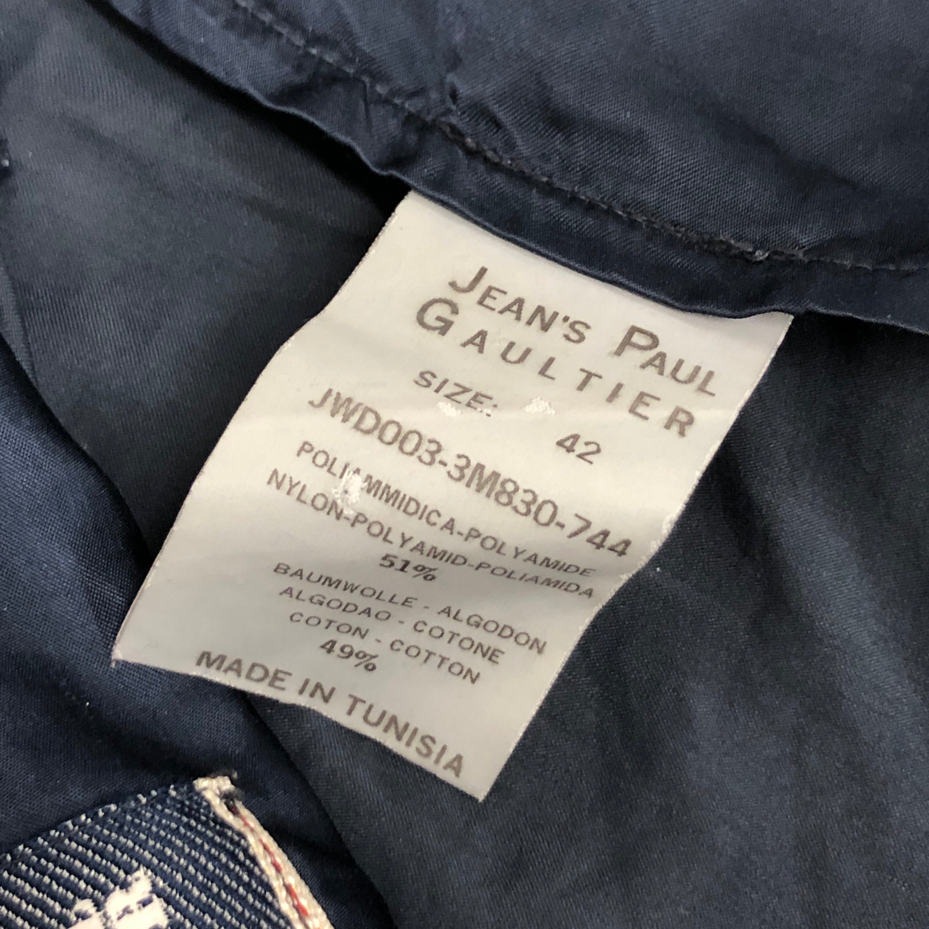 Jean Paul Gaultier/Shorts/42/Nylon/NVY/Sailor Shorts view 4