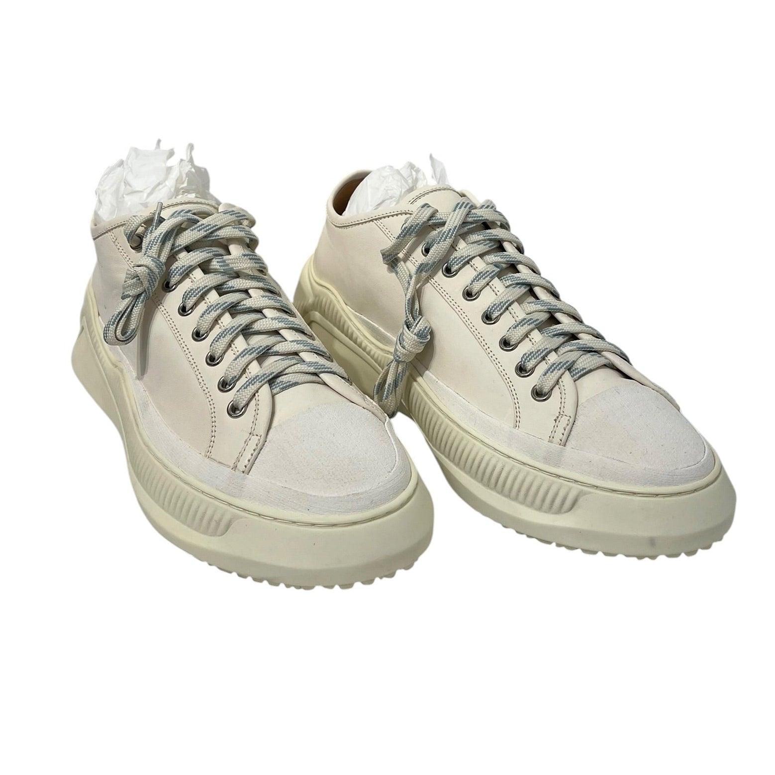 OAMC(OVER ALL MASTER CLOTH)/Low-Sneakers/EU 42/Leather/WHT/FW1.9 CREAM SOLE view 1