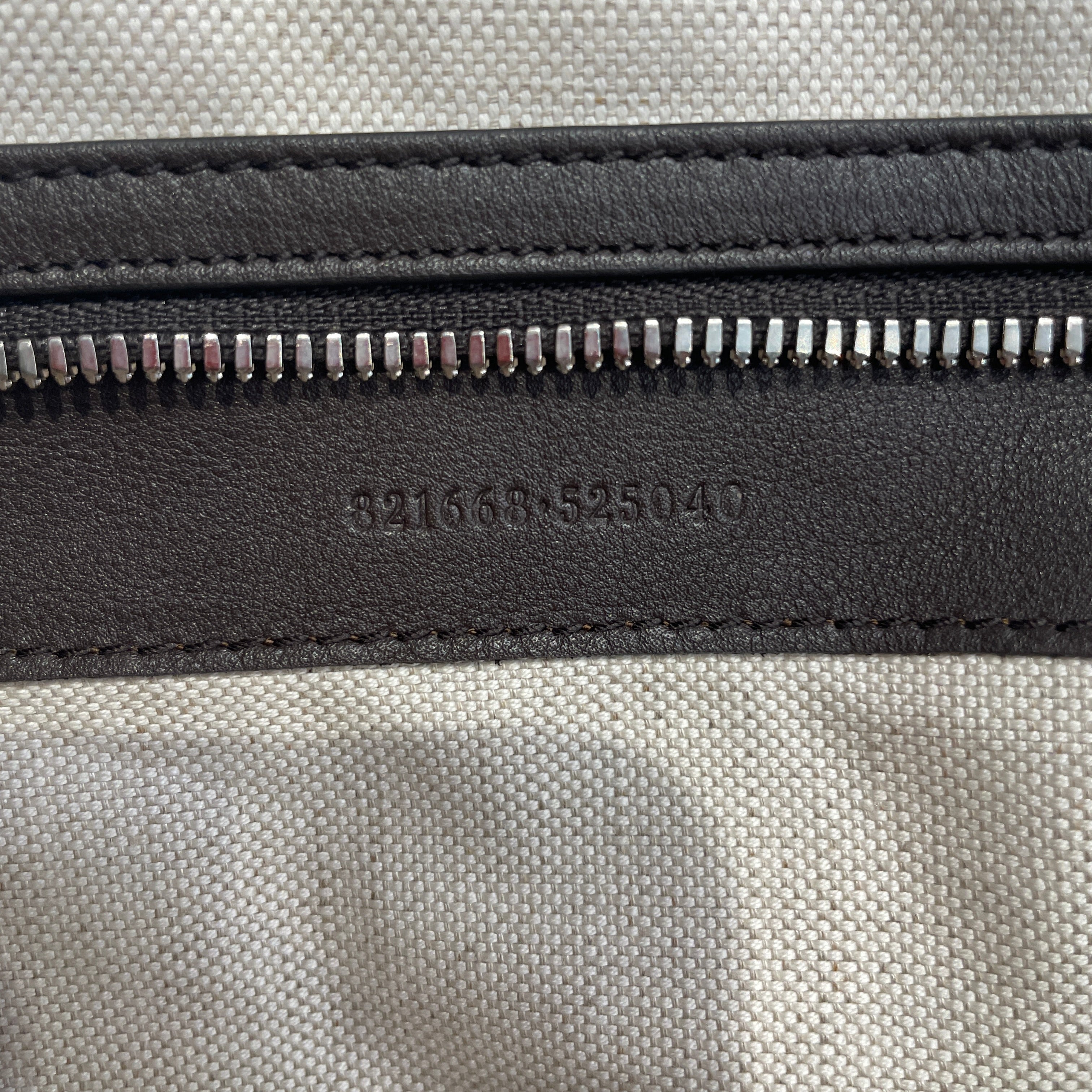GUCCI/Bag/Monogram/KHK/canvas travel bag view 9