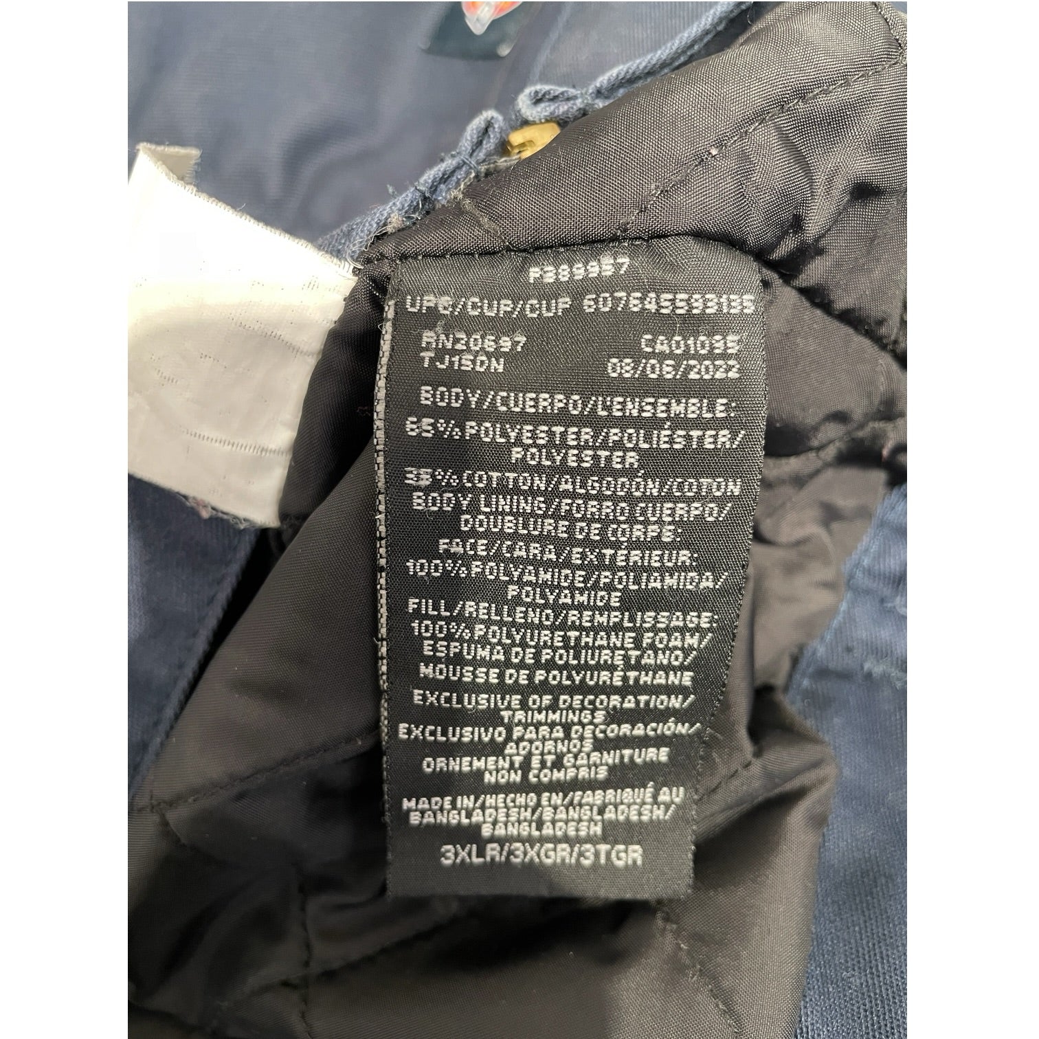 DICKIES/Jacket/XXXL/Polyester/BLU/DICKIES CANVAS JACKET view 4