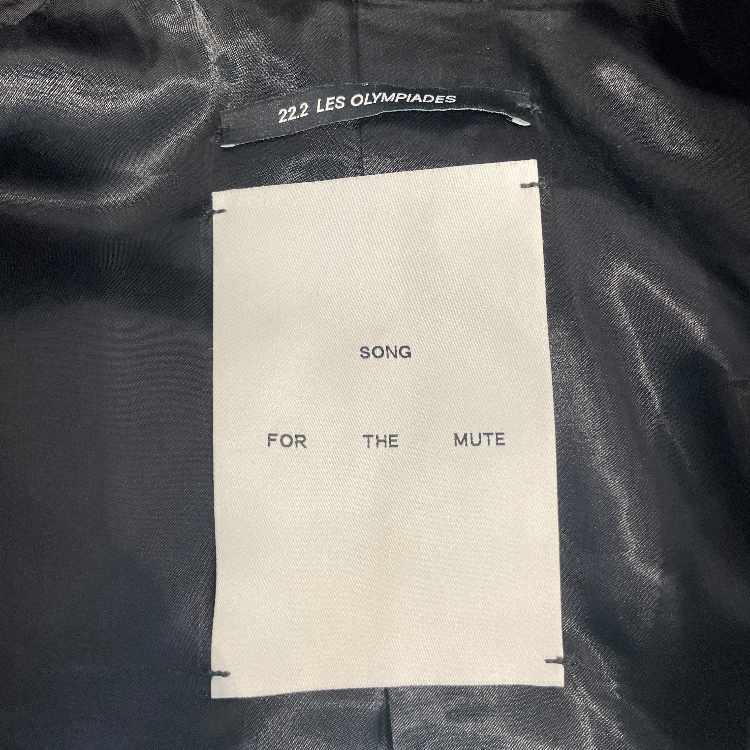 SONG FOR THE MUTE/Jacket/48/Nylon/BLK/ZIPUP UTILITY JACKET view 4