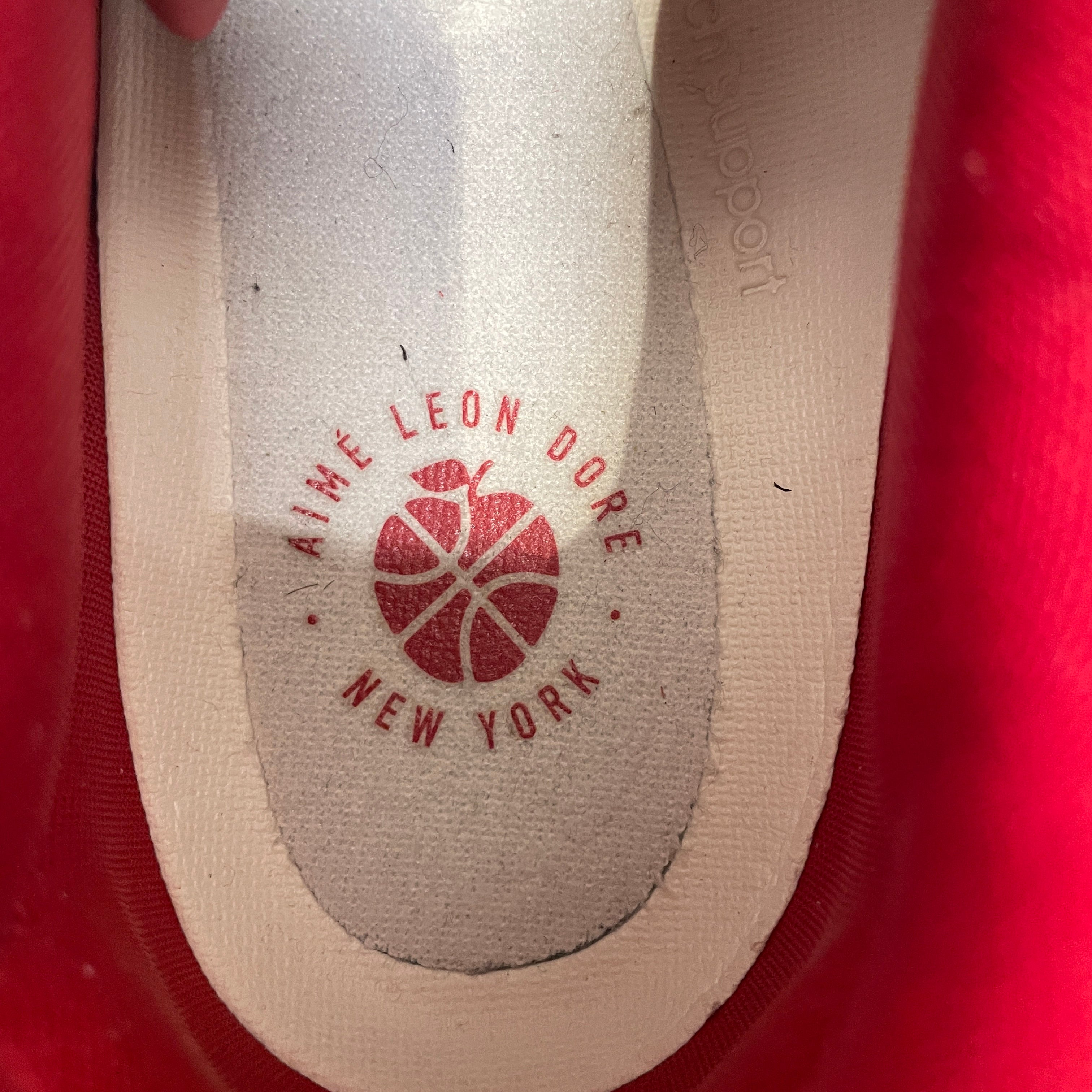 NEW BALANCE/AIME LEON DORE/Low-Sneakers/US 10/WHT/RED CONTRAST 550 view 5