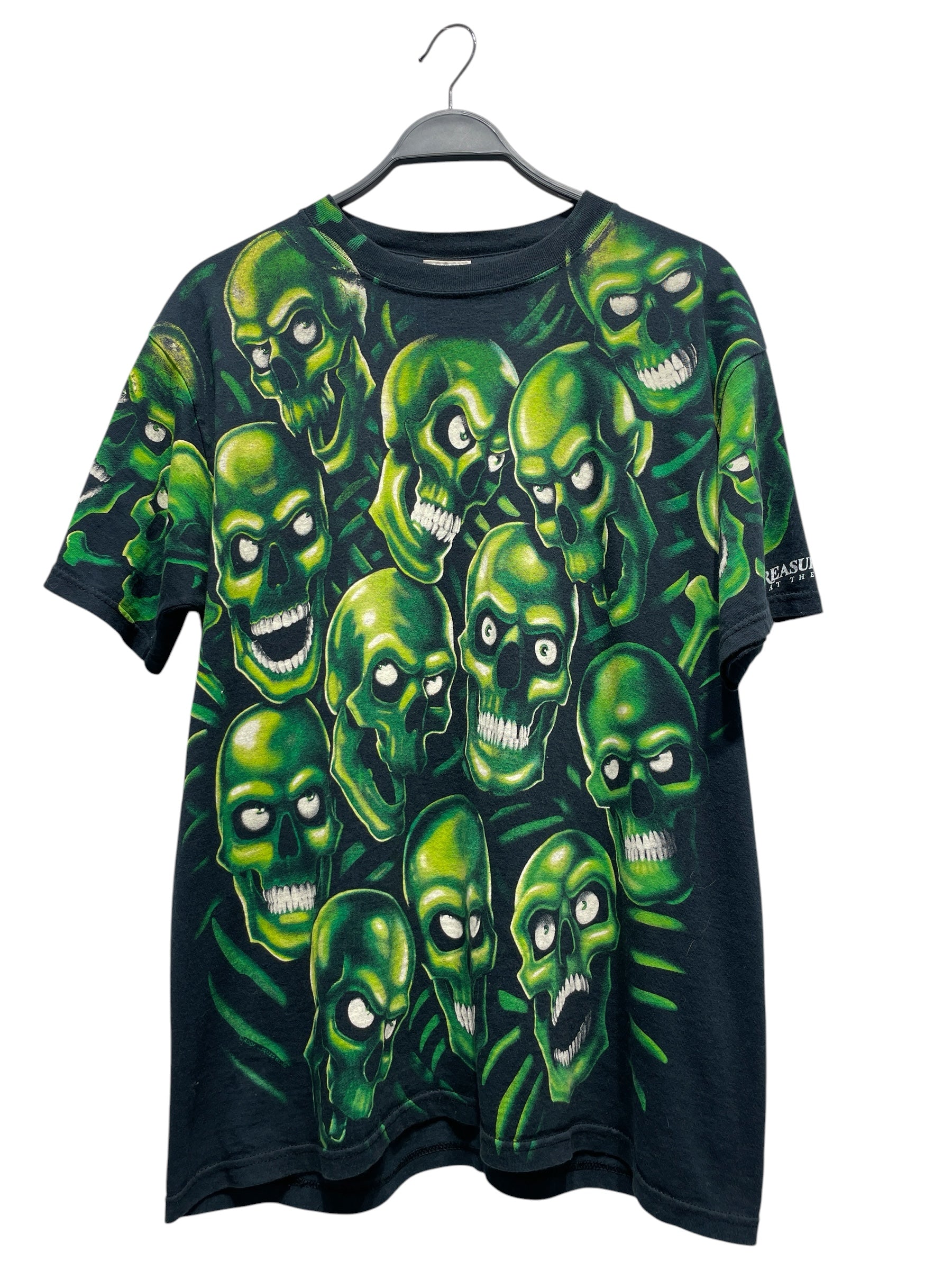 Vintage/T-Shirt/L/Cotton/BLK/SKULL PILE view 1