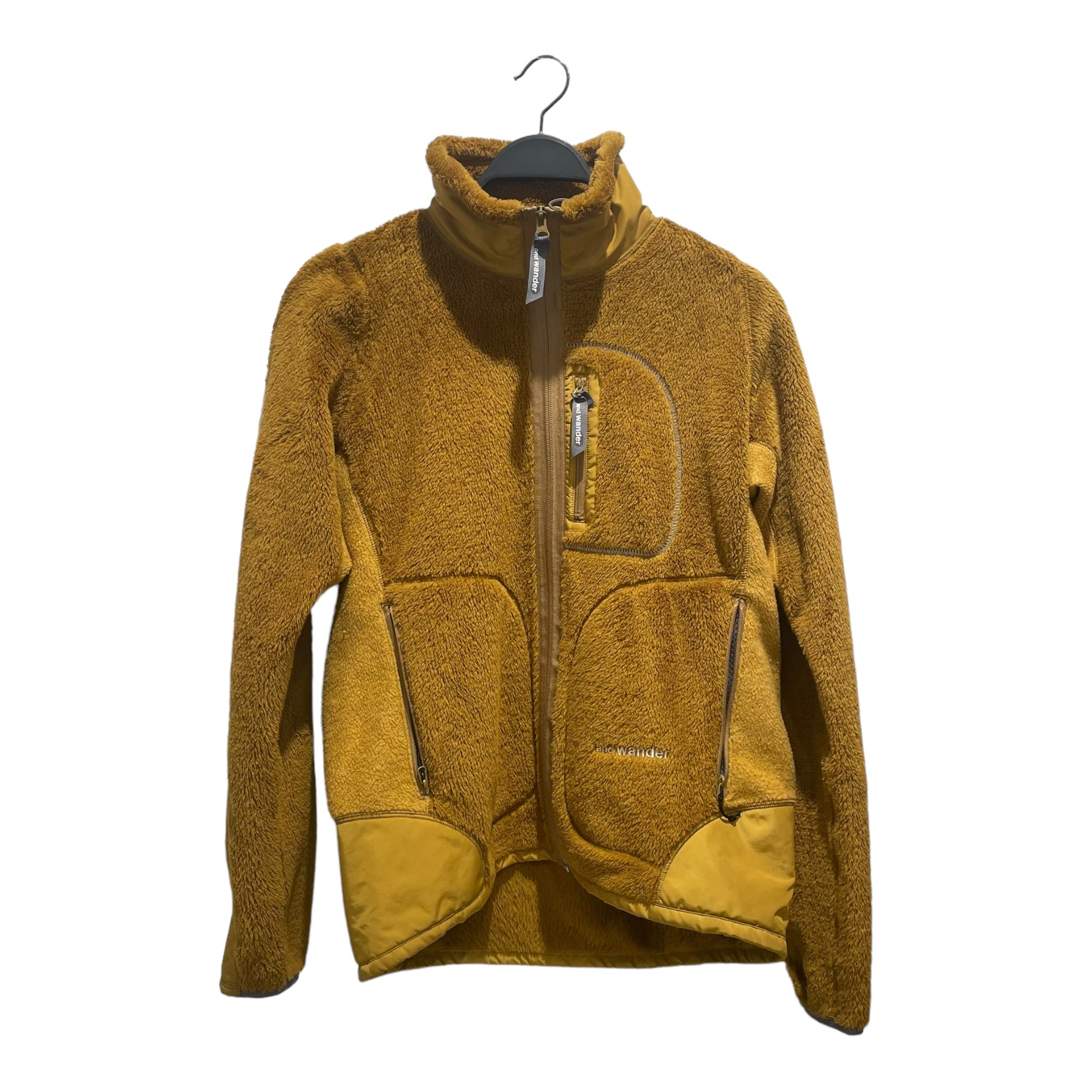 and wander/Fleece Jkt/2/Polyester/YEL/ view 1