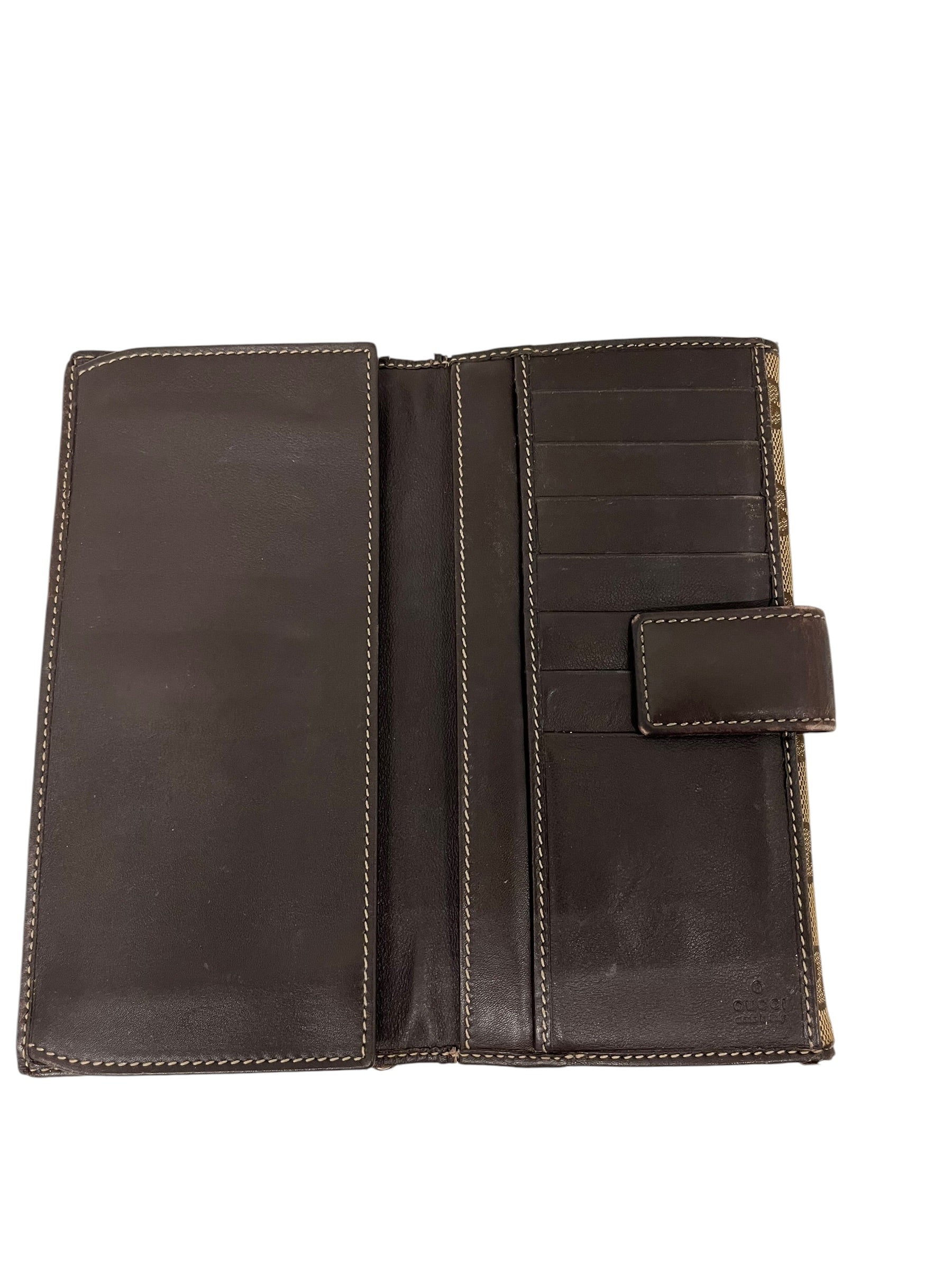 GUCCI/Trifold Wallet/Monogram/Cotton/BEG/L's/GUCCIOLI CHIHUAHU WALLET view 4
