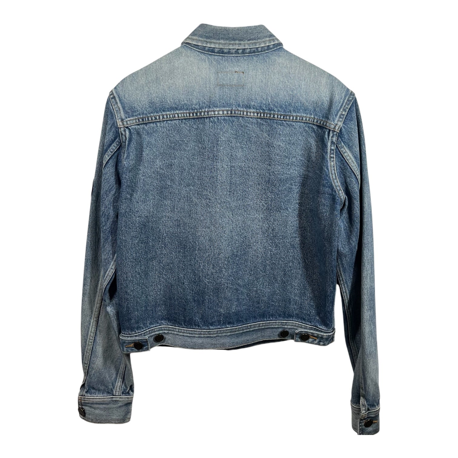 SAINT LAURENT/Denim Jkt/XS/Denim/IDG/LOVE ME FOREVER PATCH view 2