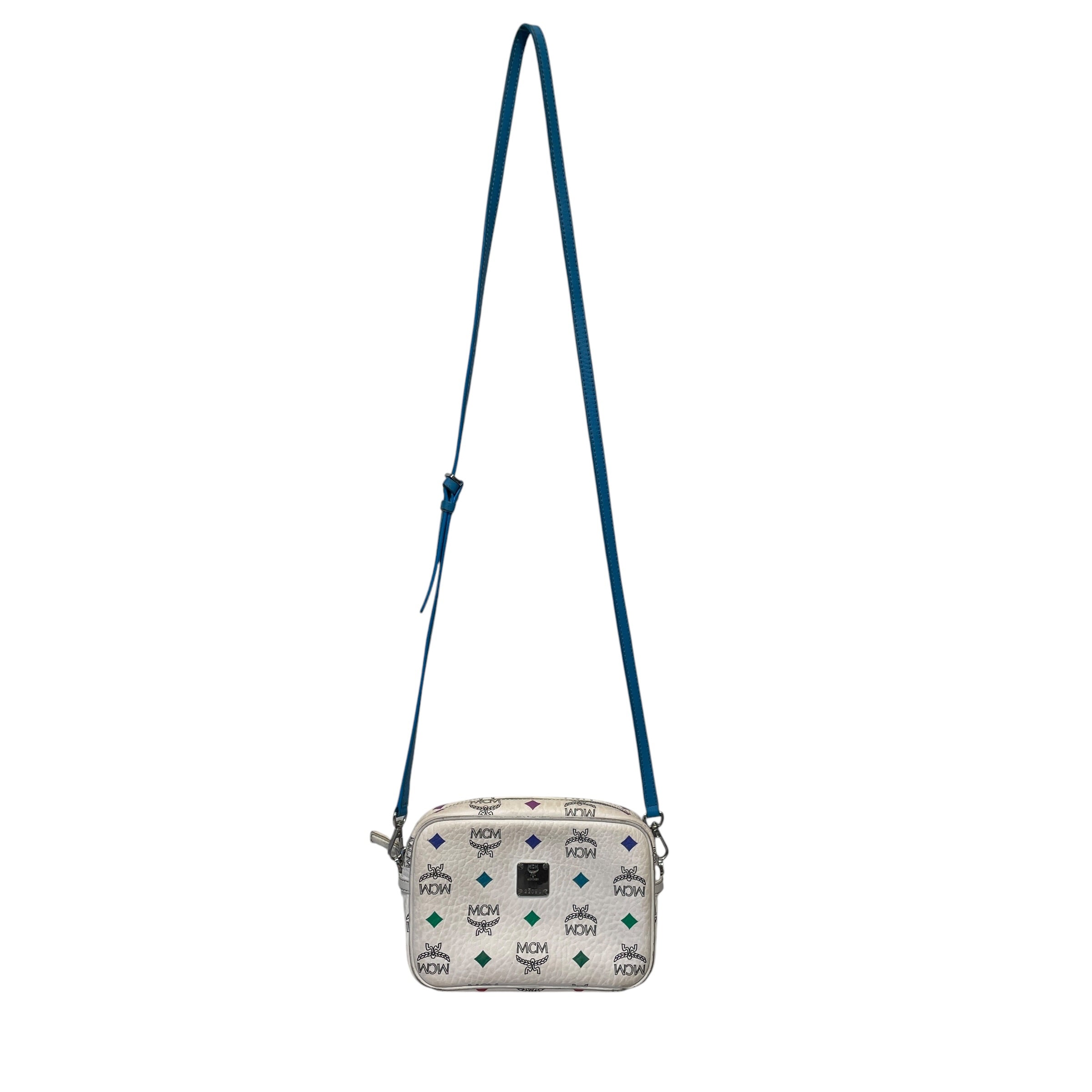 MCM/Cross Body Bag/Monogram/Leather/WHT/ view 1