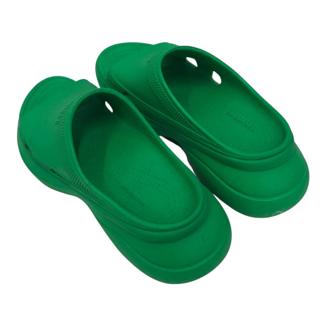 BALENCIAGA/Sandals/EU 42/GRN/Pool Slide Crocs view 2