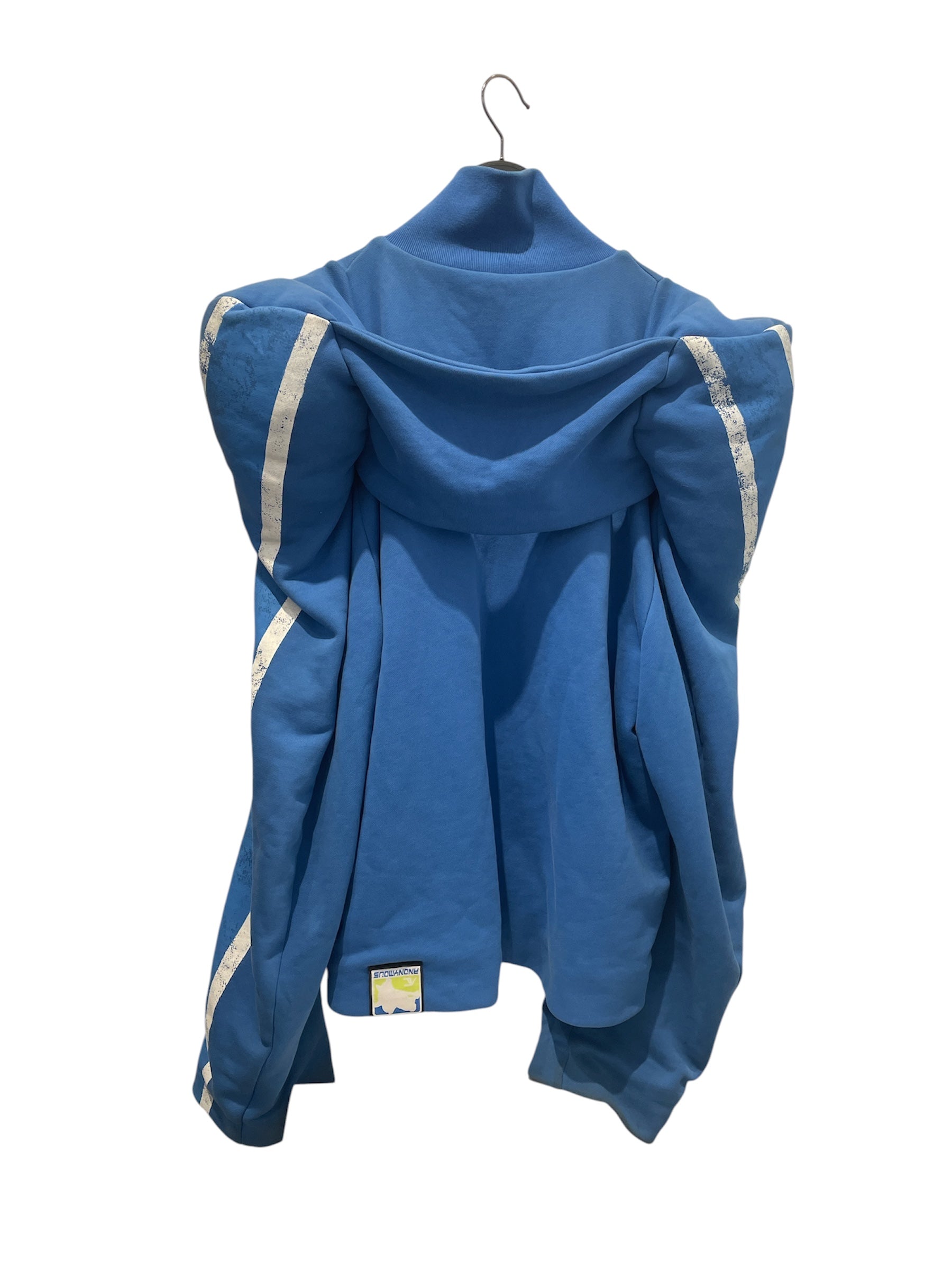 ANONYMOUS CLUB/Track Jkt/L/Cotton/BLU/CLUB COUTURE SHOULDER PADS view 2