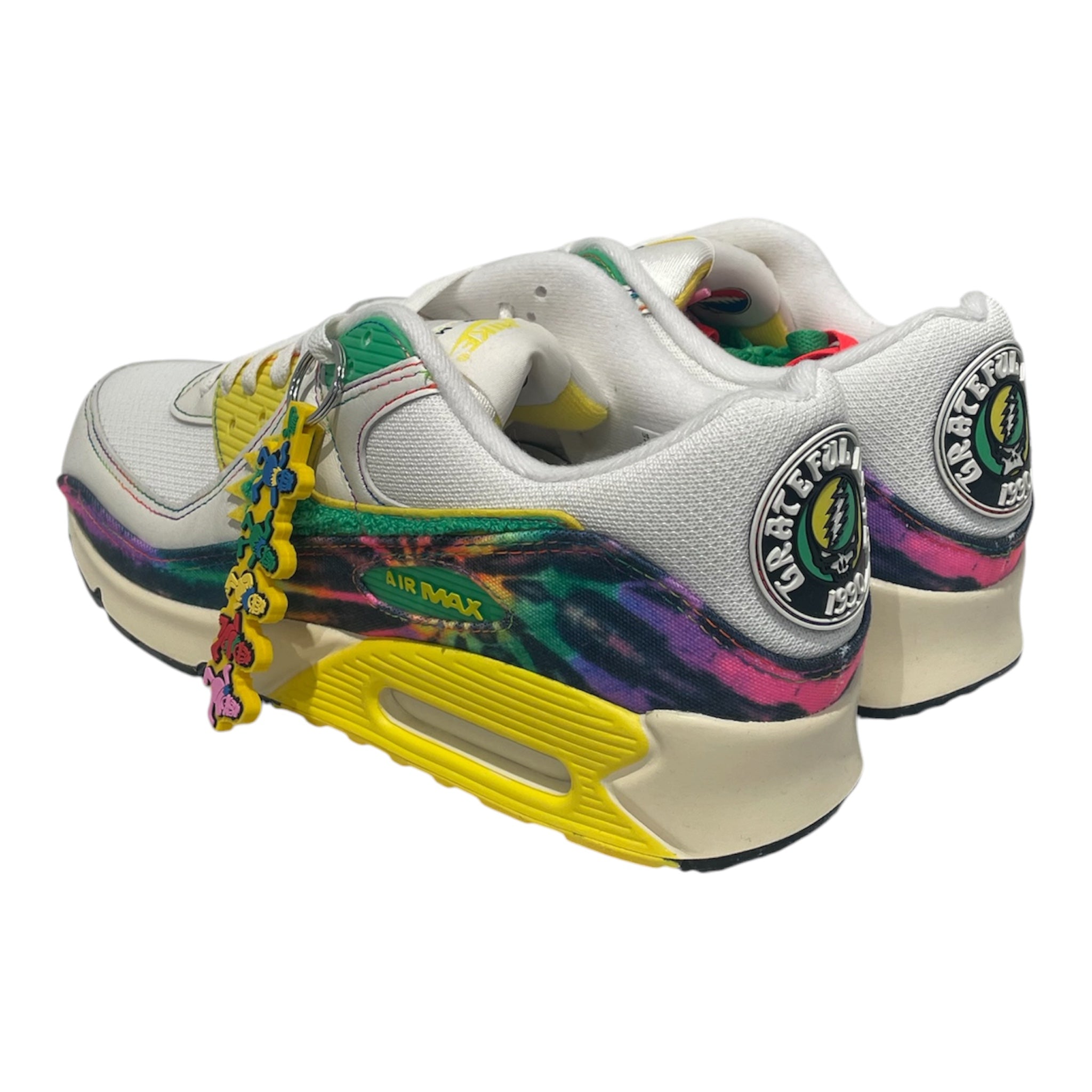NIKE/GRATEFUL DEAD/Low-Sneakers/US 12/Polyester/MLT/Air Max 90 UOxGD view 2