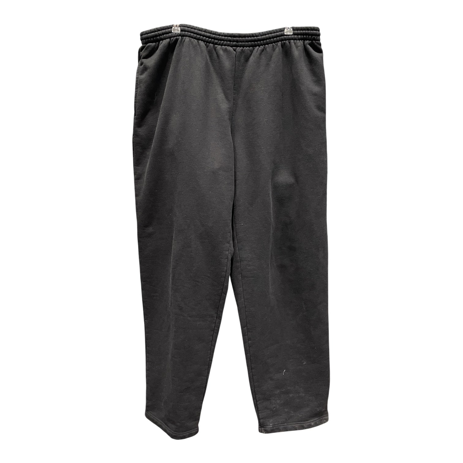 BALENCIAGA/Straight Pants/L/Cotton/BLK/2021 PLAIN SWEAT view 1