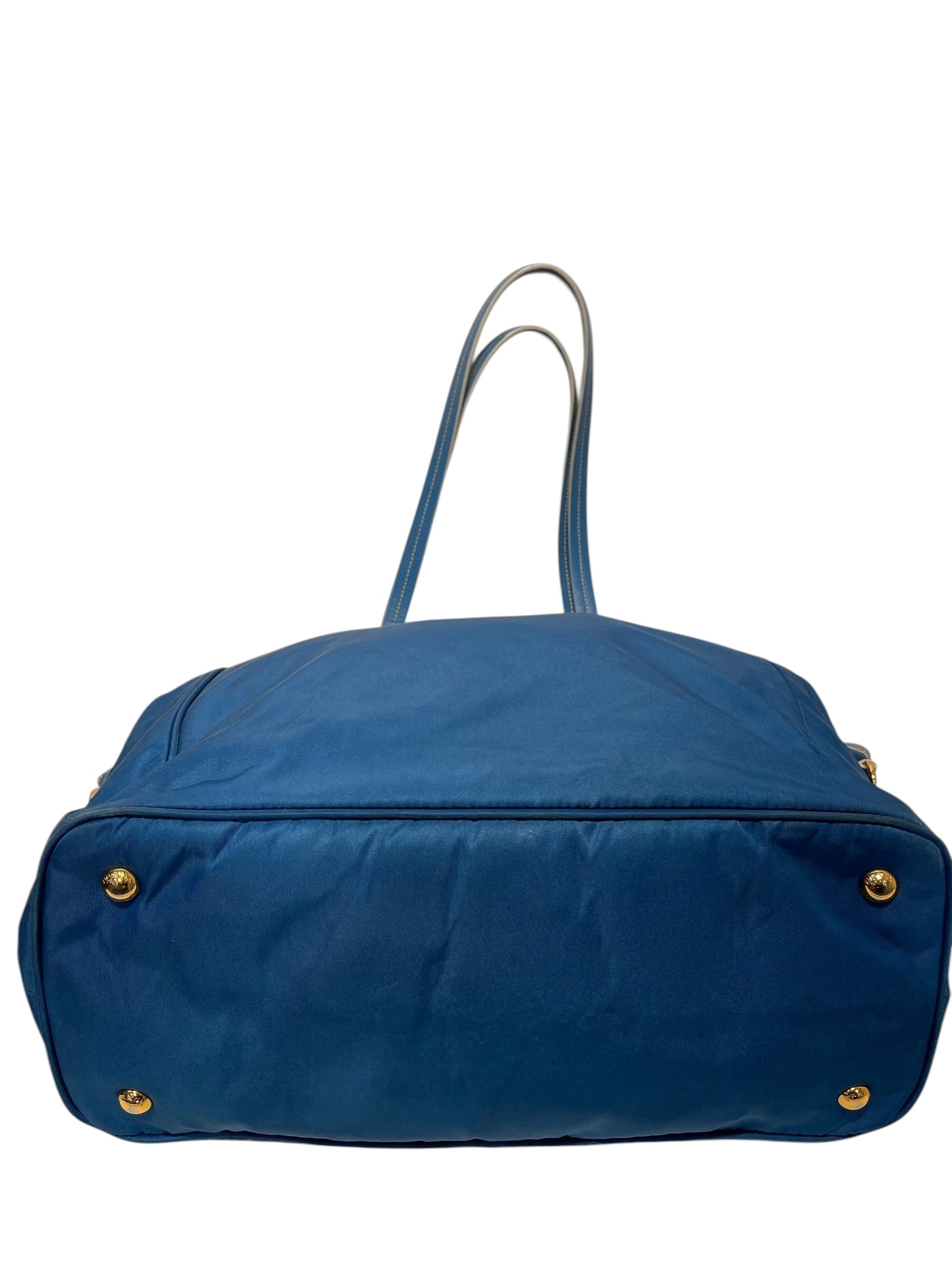 PRADA/Tote Bag/BLU/Nylon view 6