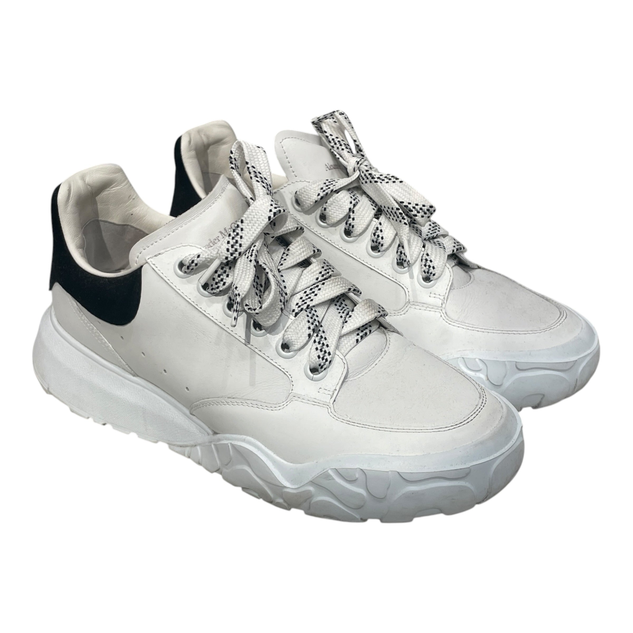Alexander McQueen/Low-Sneakers/US 9/Leather/WHT/634619 view 1