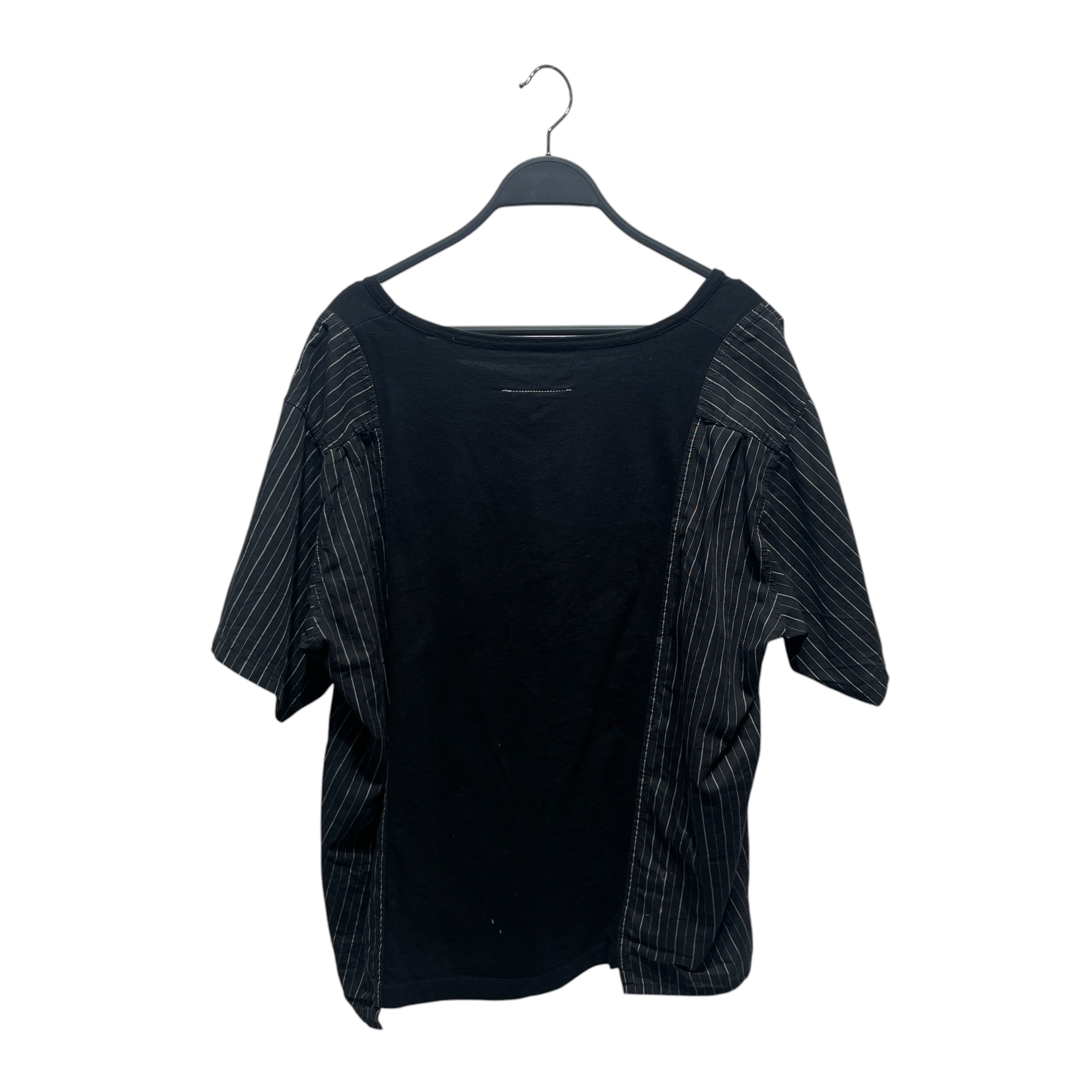 MM6/T-Shirt/M/Cotton/BLK/Stripe/ view 2