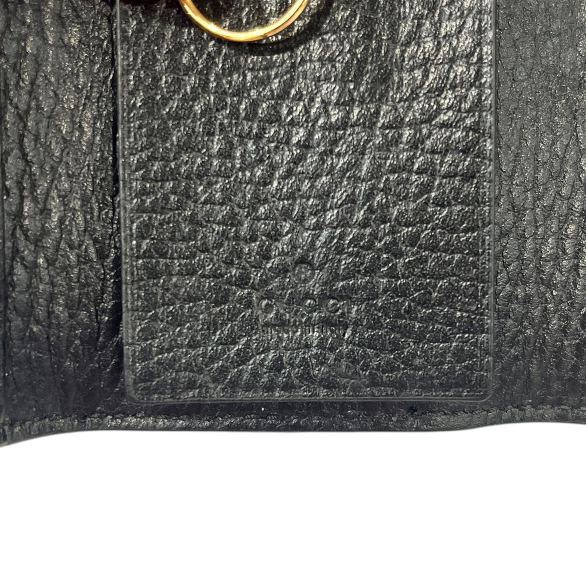 GUCCI/Wallet/Monogram/Leather/NVY/KEYHOLDER view 4