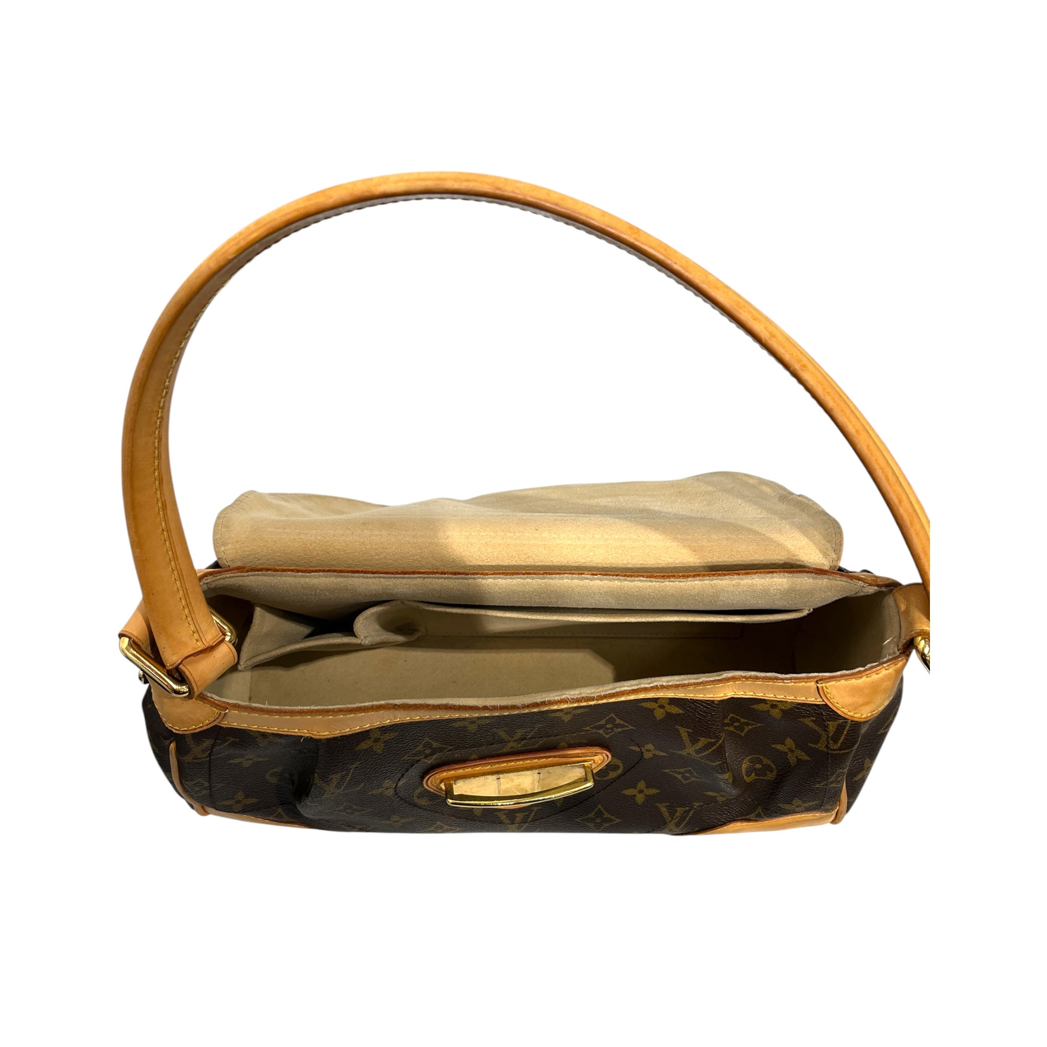 LOUIS VUITTON/Bag/Monogram/Leather/BRW/beverly shoulder bag view 3