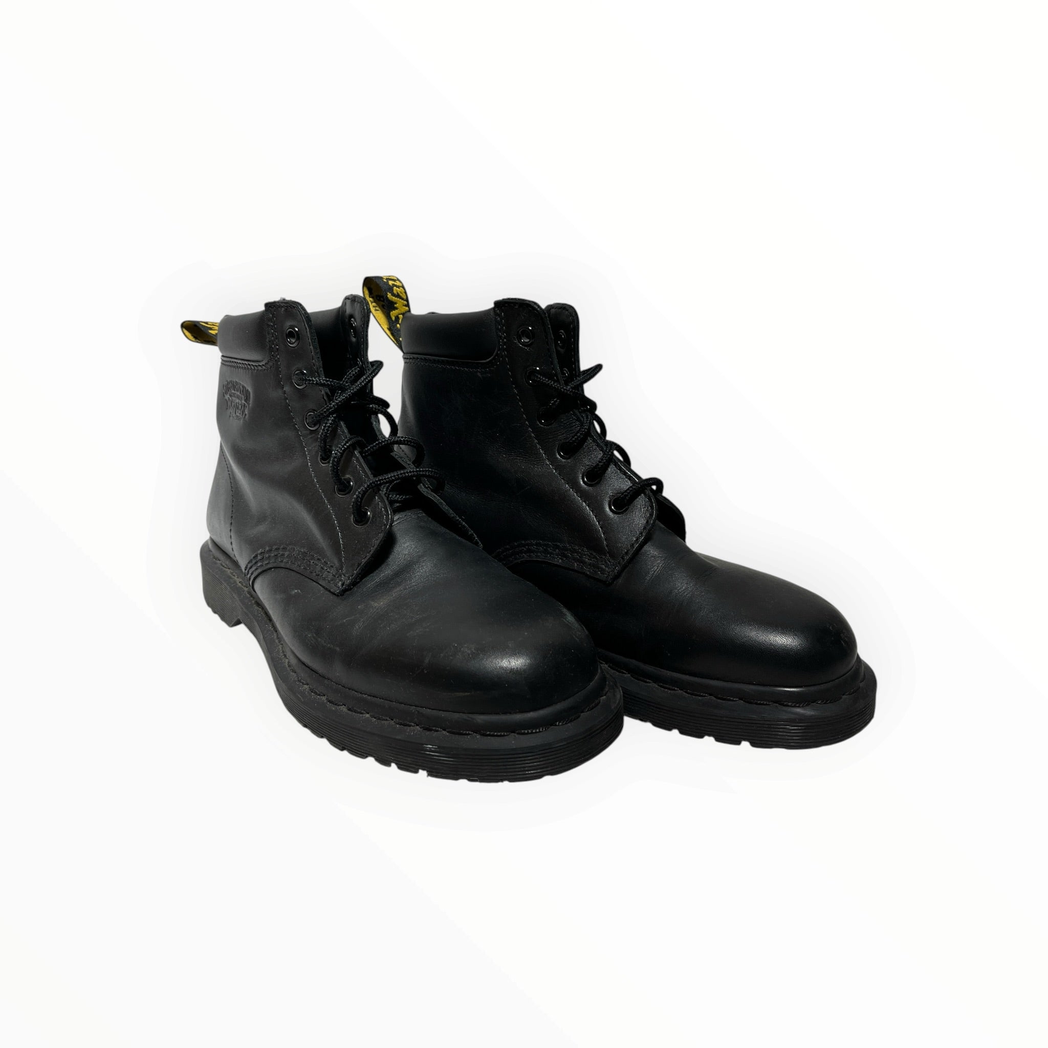 Dr.Martens/STUSSY/Biker Boots/US 8/Leather/BLK/COMBAT WORKWEAR view 1