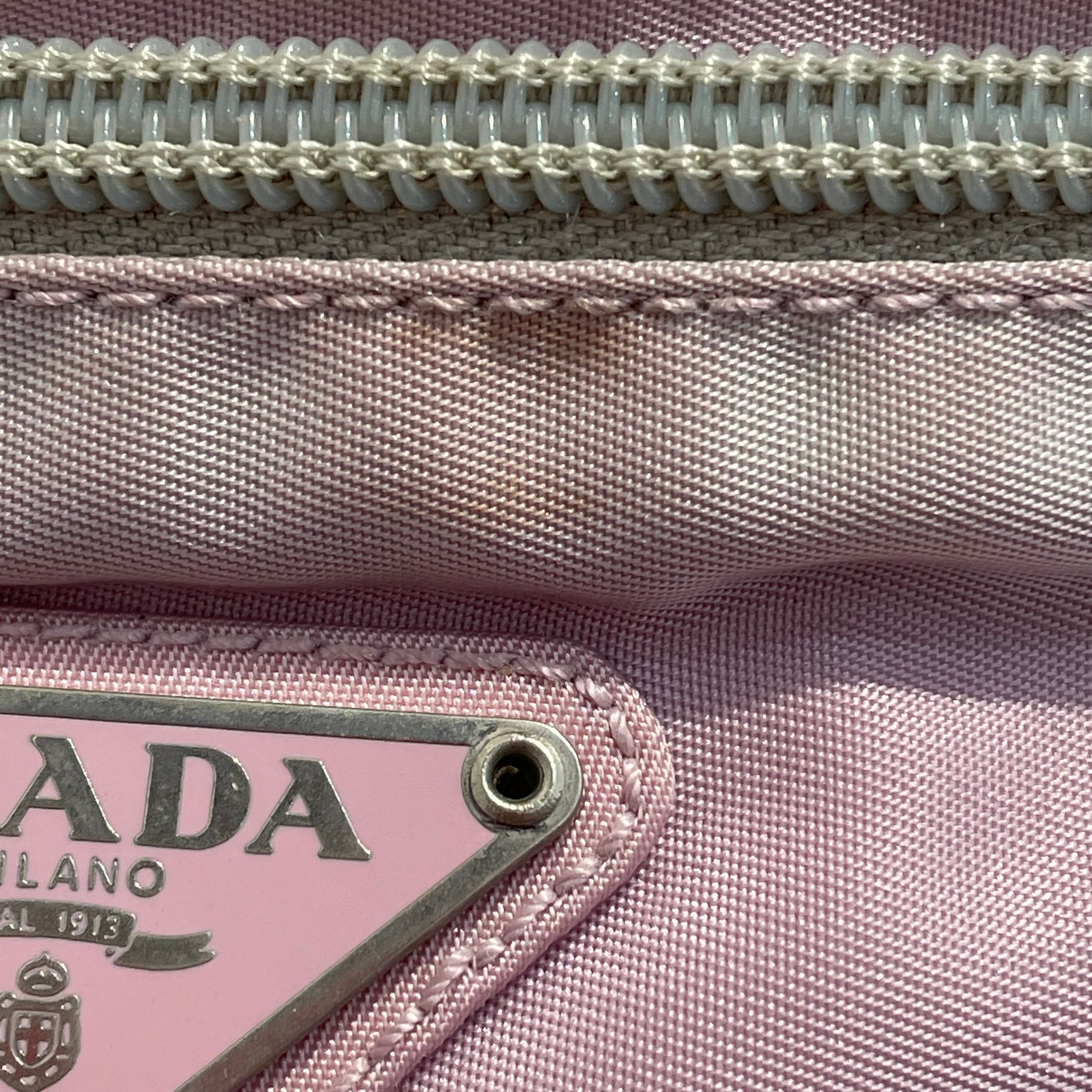 PRADA/Cross Body Bag/Nylon/PNK/SHOUDER BAG view 7